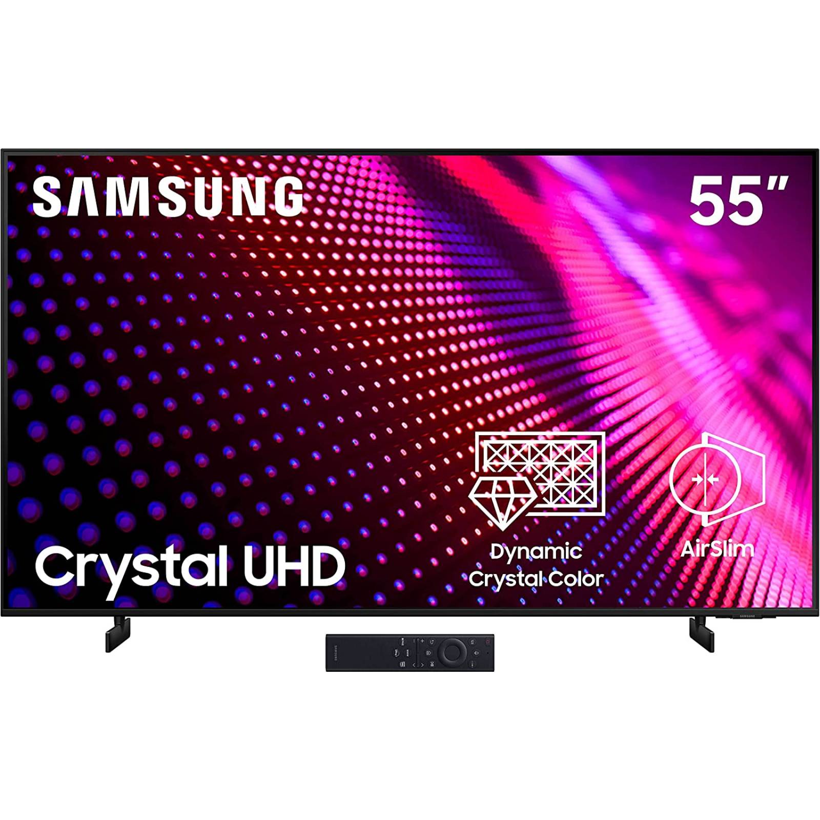 Pantalla LED Samsung 55 pulgadas 4K UN55AU8000FXZX