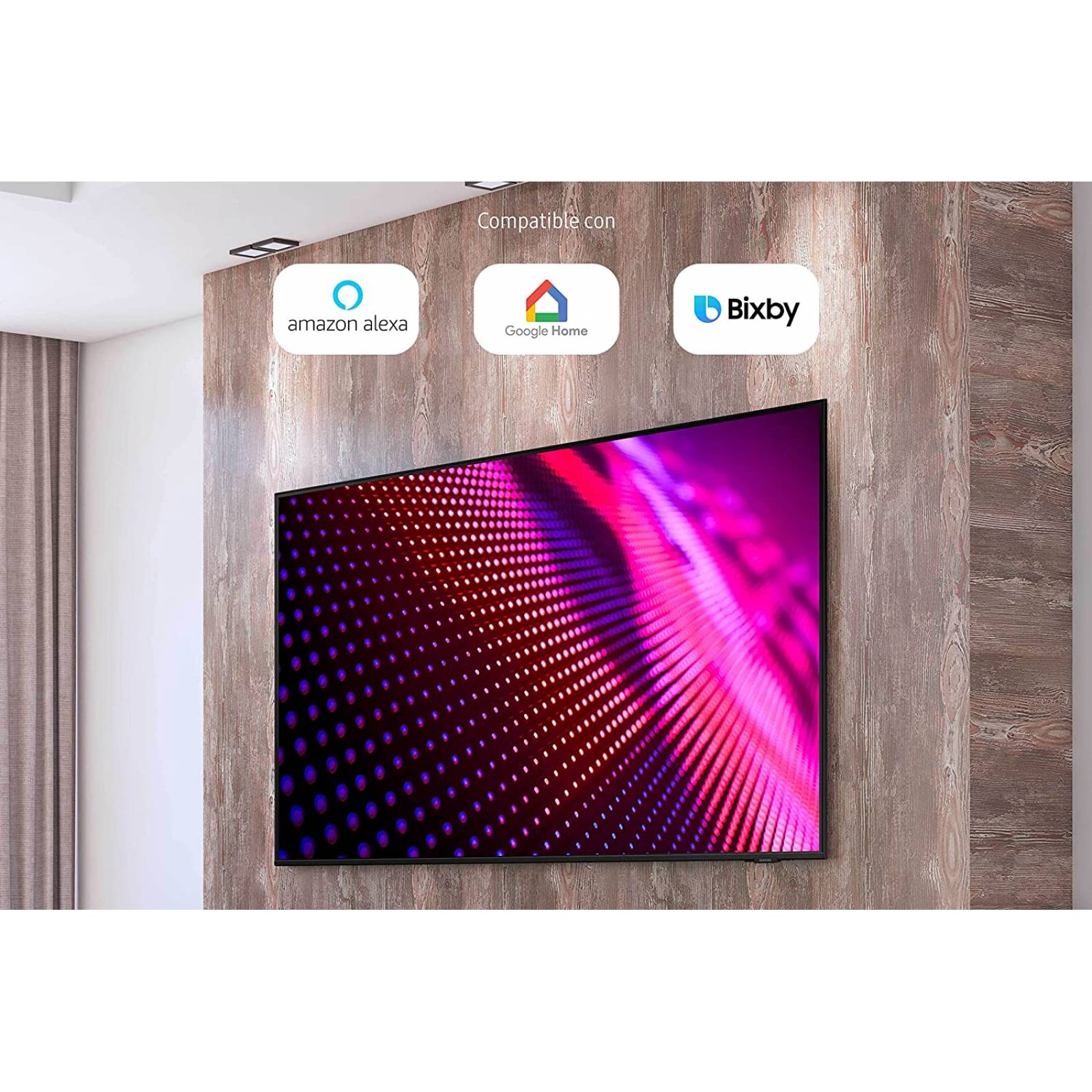 Smart TV Samsung Series 8 UN55AU8000FXZX LED 4K 55 110V - 127V"