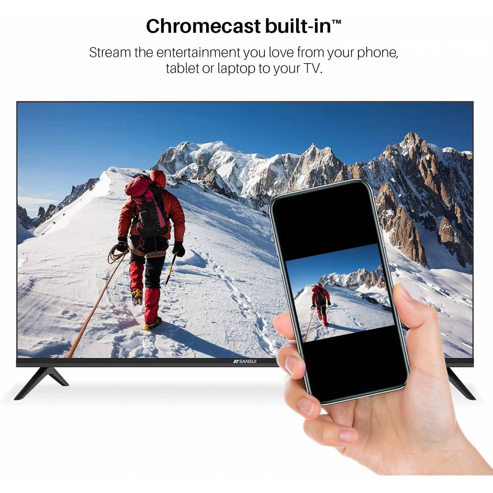 Pantalla 43 Pulgadas Sansui DLED Roku TV Full HD SMX43D6FR