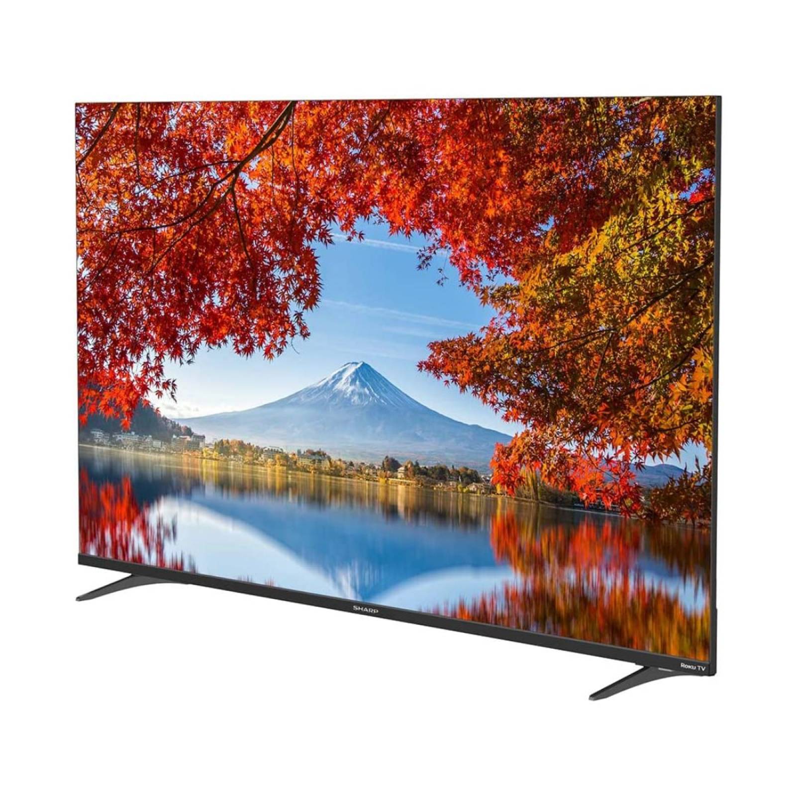 Pantalla 55 Pulgadas Sharp DLED Roku TV 4K Ultra HD  4T-C55DL7UR