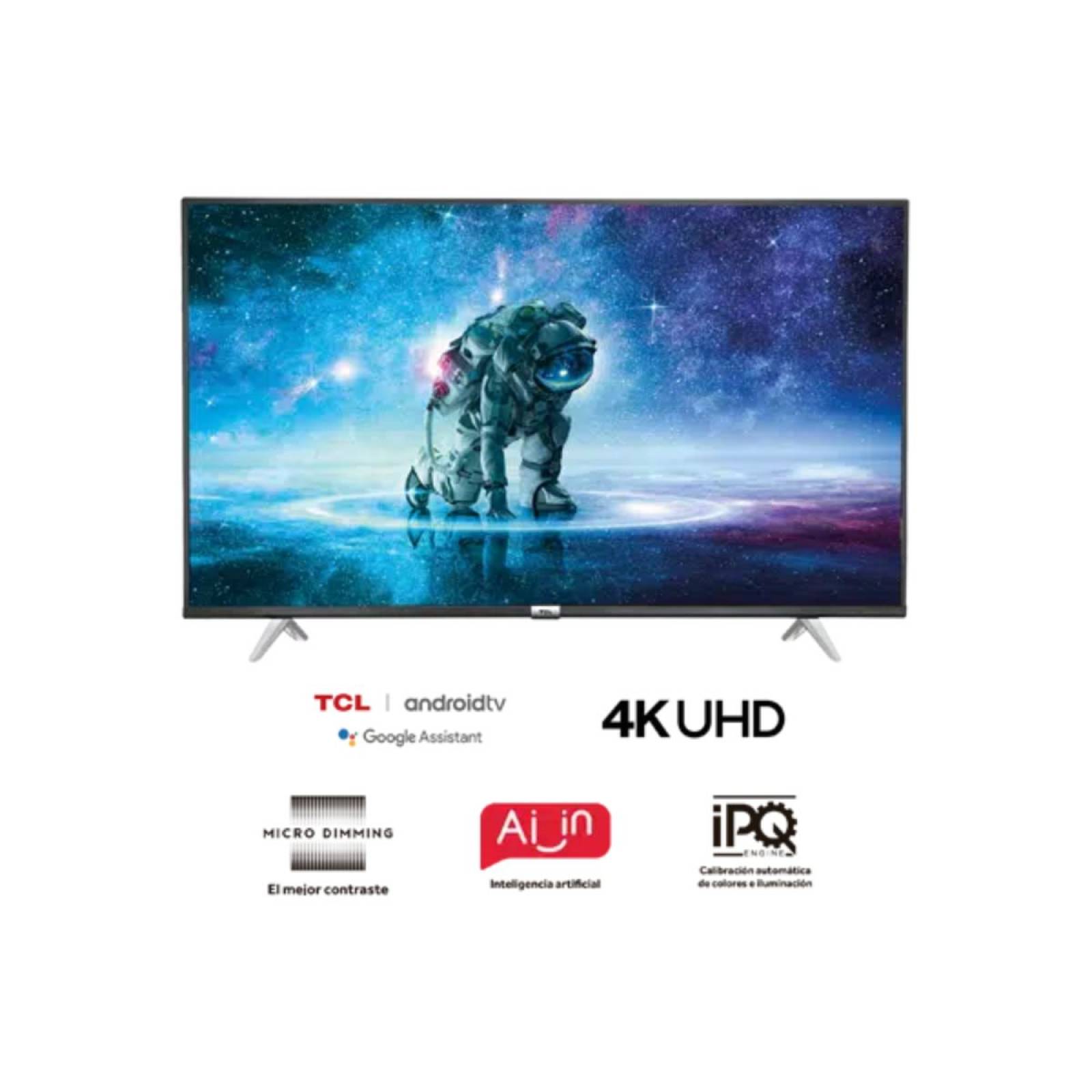 Pantalla TCL 43 Pulgadas Smart TV 4K Ultra HD 43A445