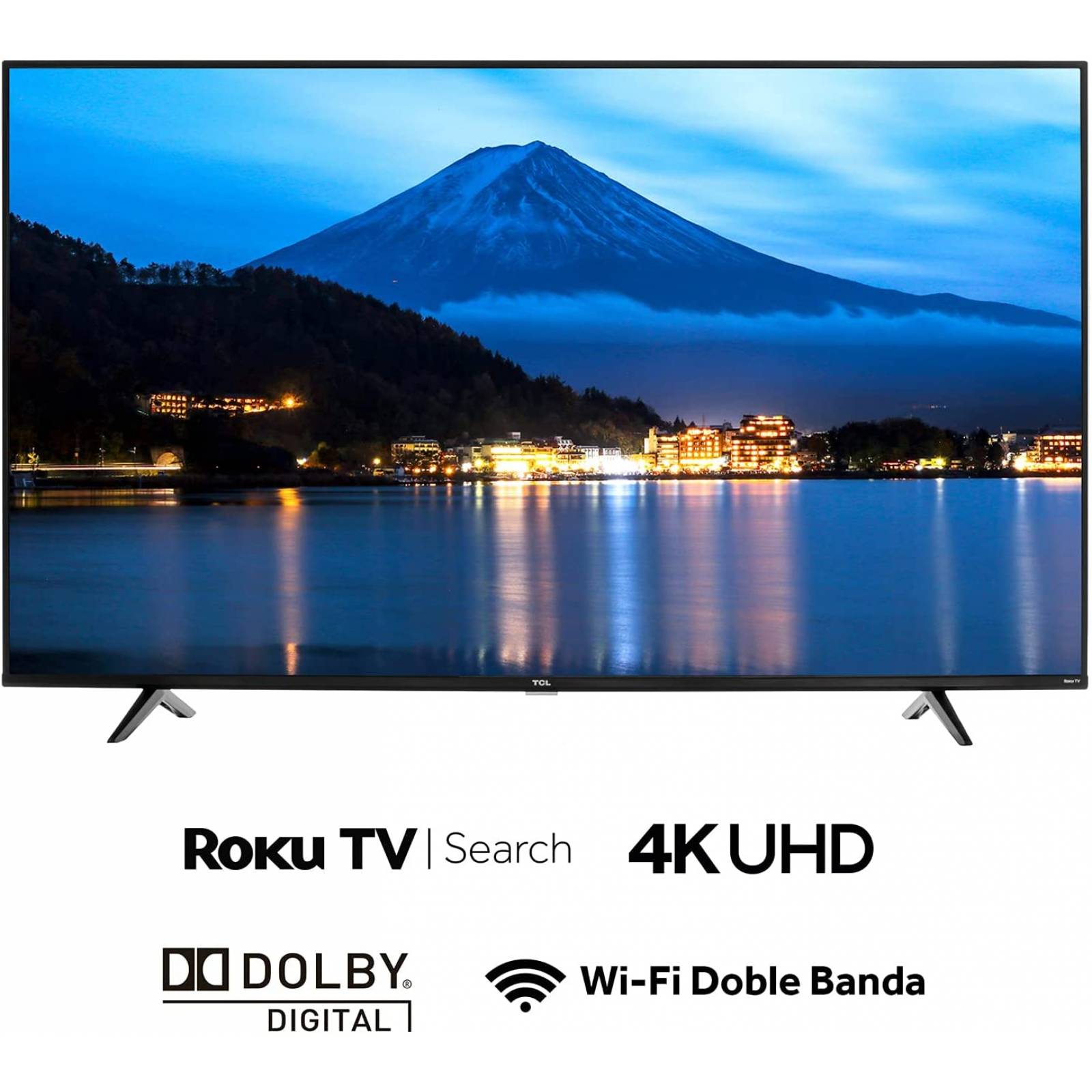 Pantalla TCL 43 Pulgadas Smart TV 4K Ultra HD 43S443-MX