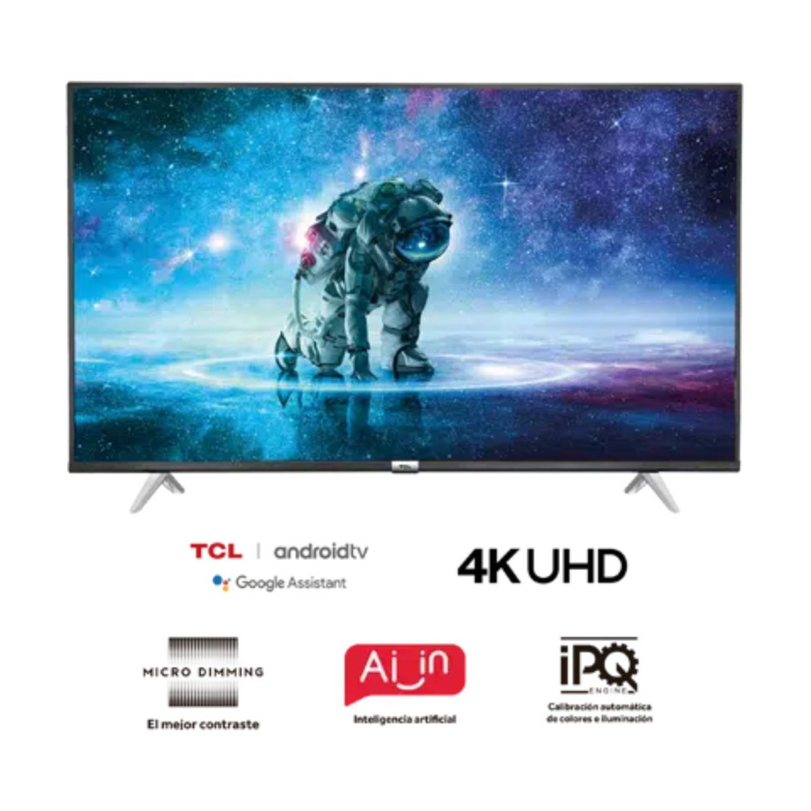 Pantalla TCL 50 Pulgadas Smart TV 4K Ultra HD 50A445