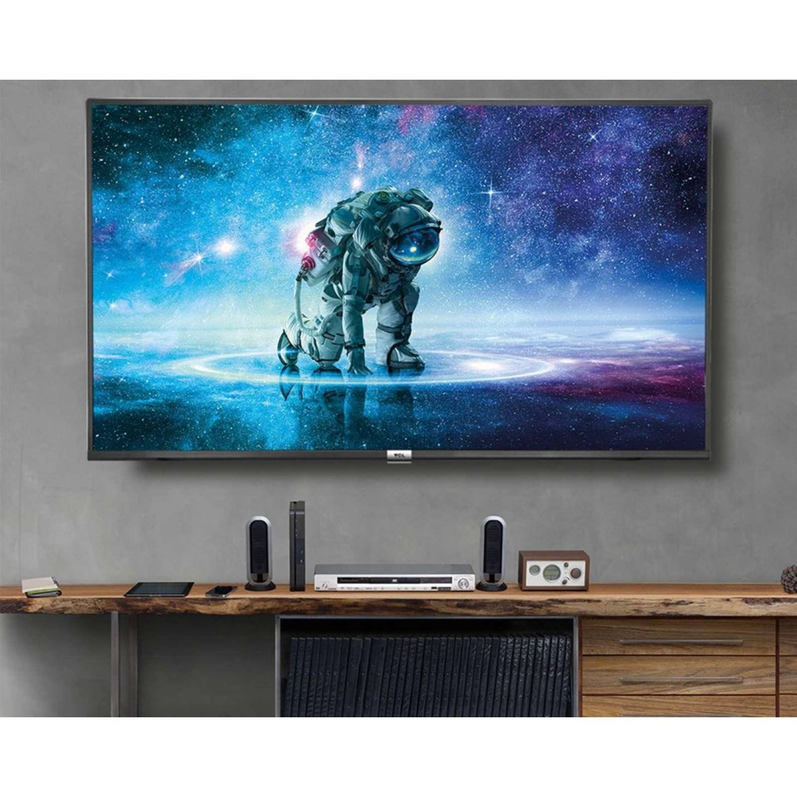 Pantalla TCL 50 Pulgadas Smart TV 4K Ultra HD 50A445