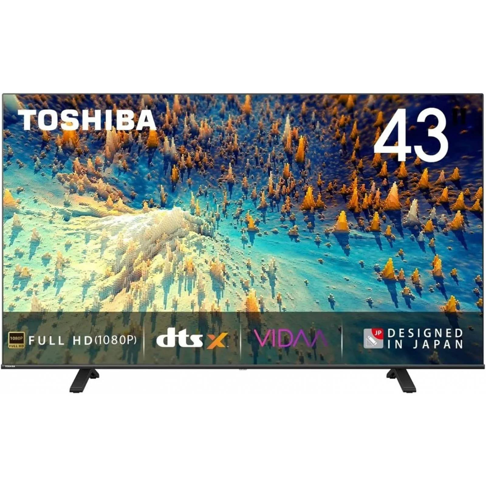 Pantalla 43 Pulgadas Toshiba led Smart tv full HD 43v35lm