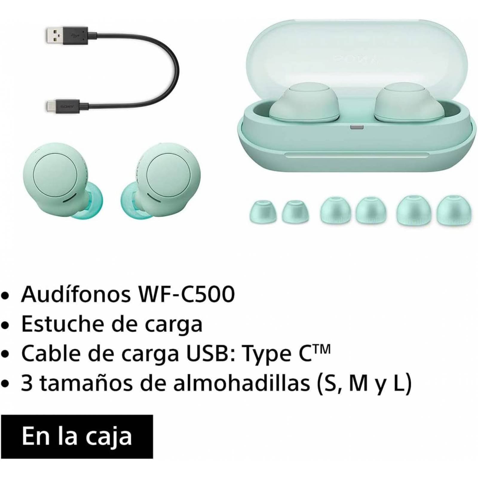 Auriculares internos inalámbricos Bluetooth® WF-C500