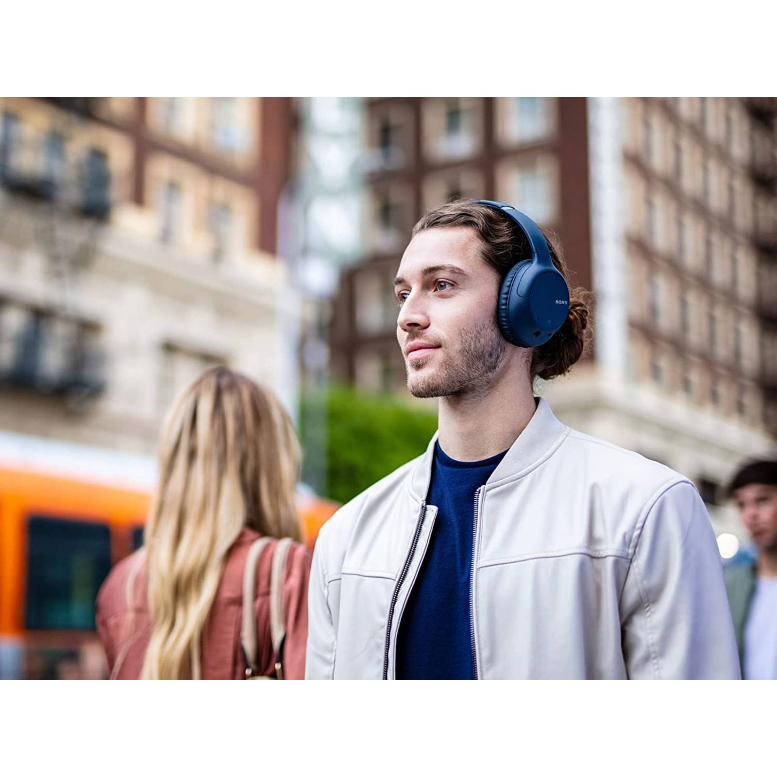 Audífonos Bluetooth de Diadema Sony wh-ch710-Azul