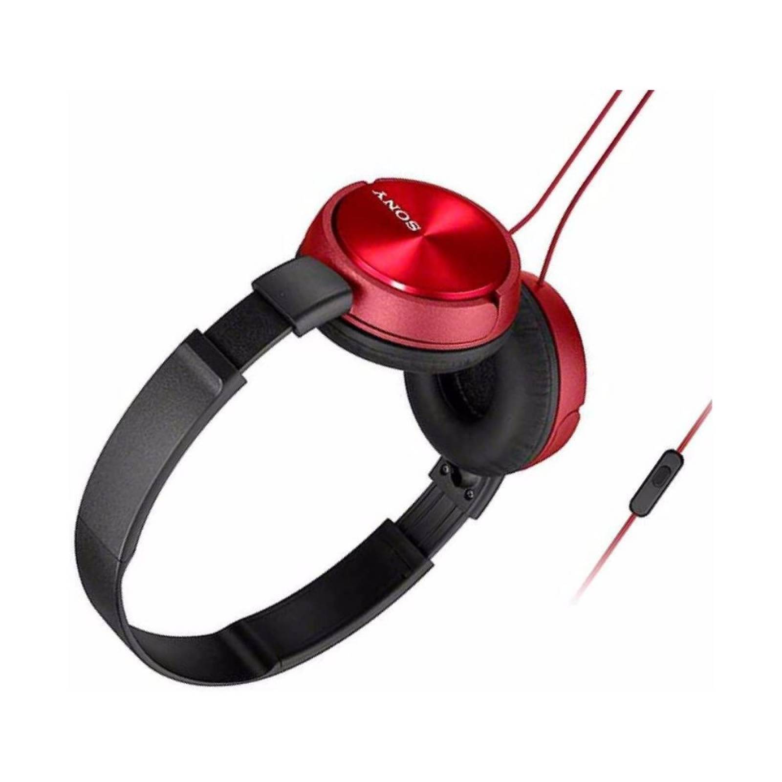 Audífonos Alámbricos 1000Mw 24KHz 1.2M MDR-ZX310/ROJ Sony