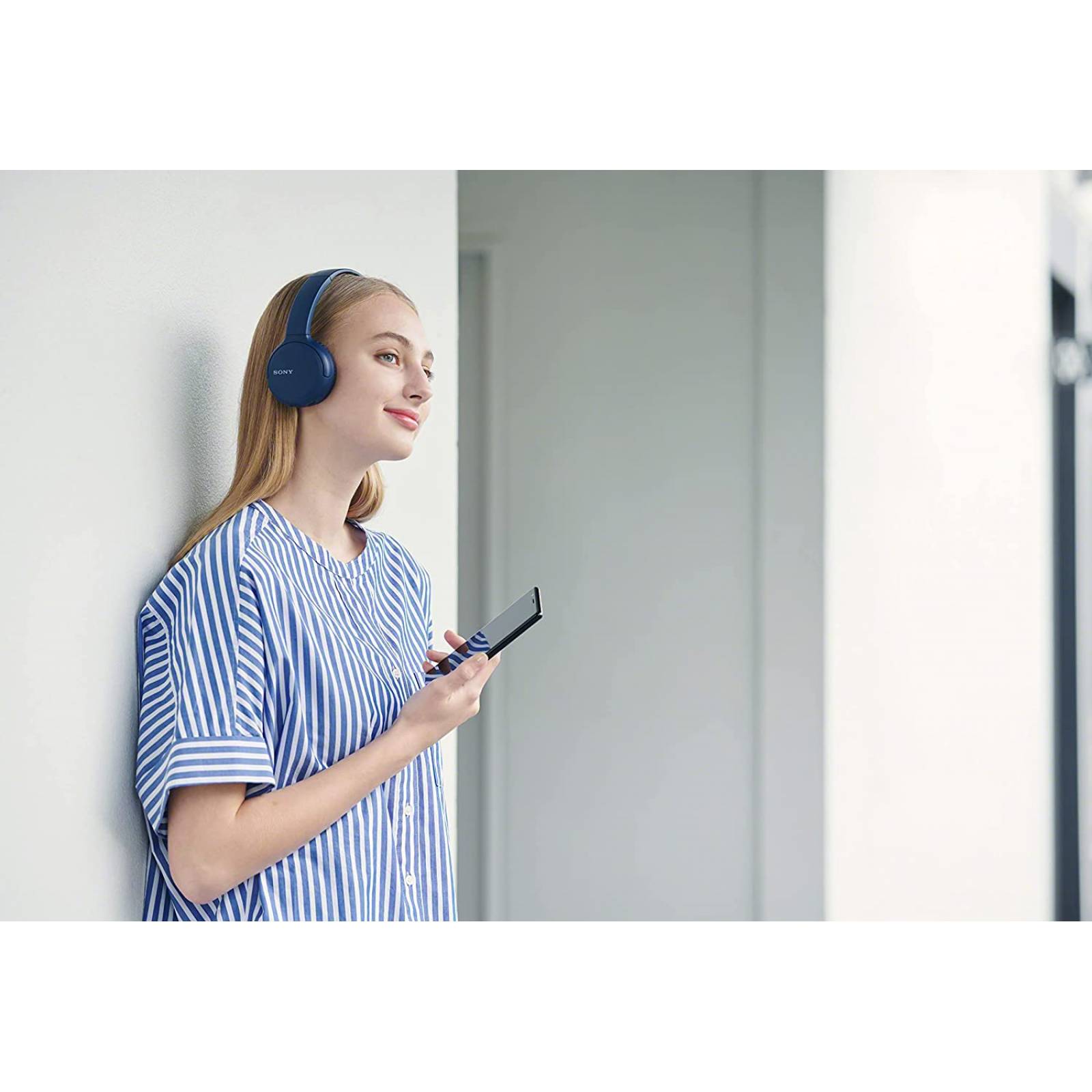 Audífonos Bluetooth Inalámbricos Diadema WH-CH510 Azul Sony