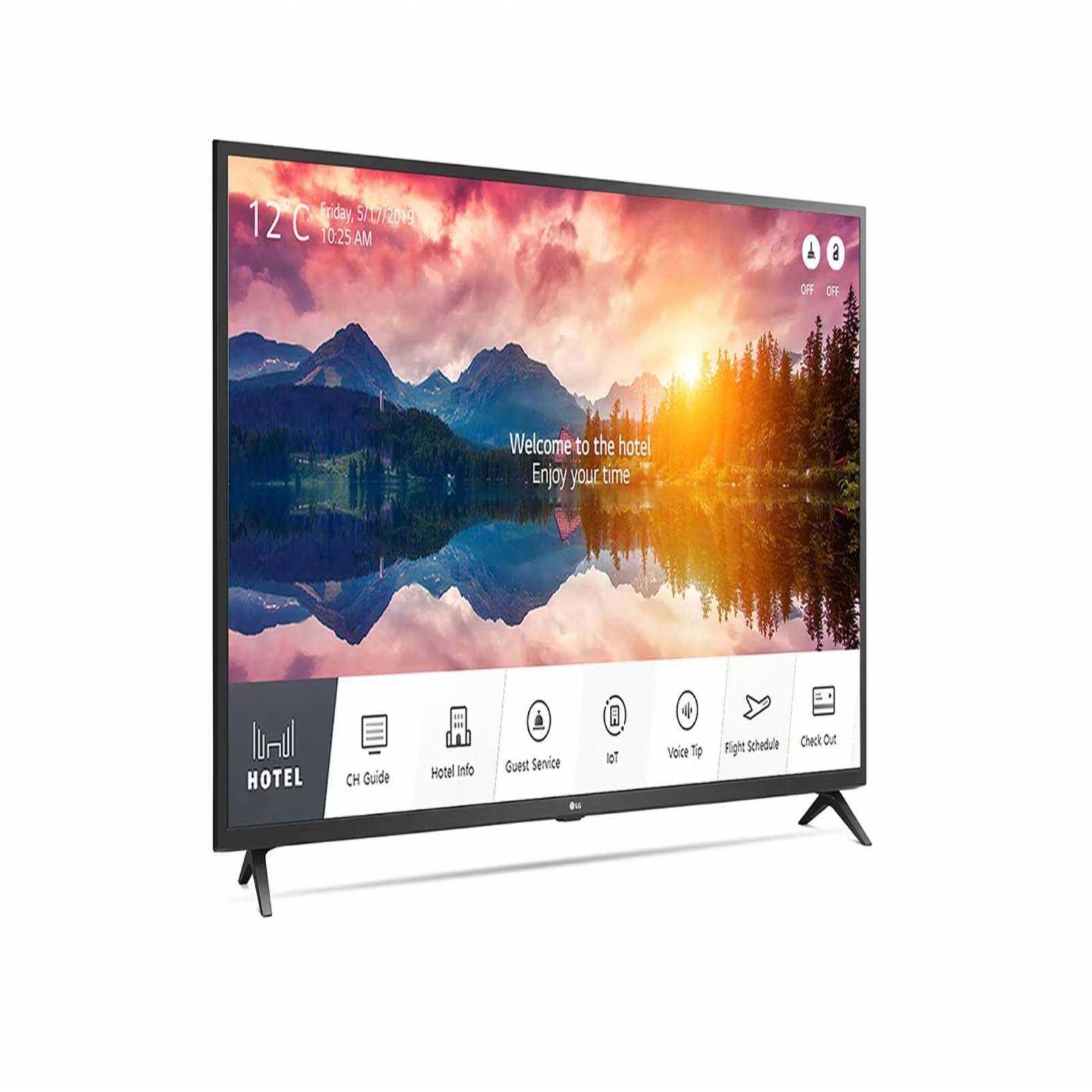 Pantalla de 50" Hotelera 4K UHD Smart TV marca LG