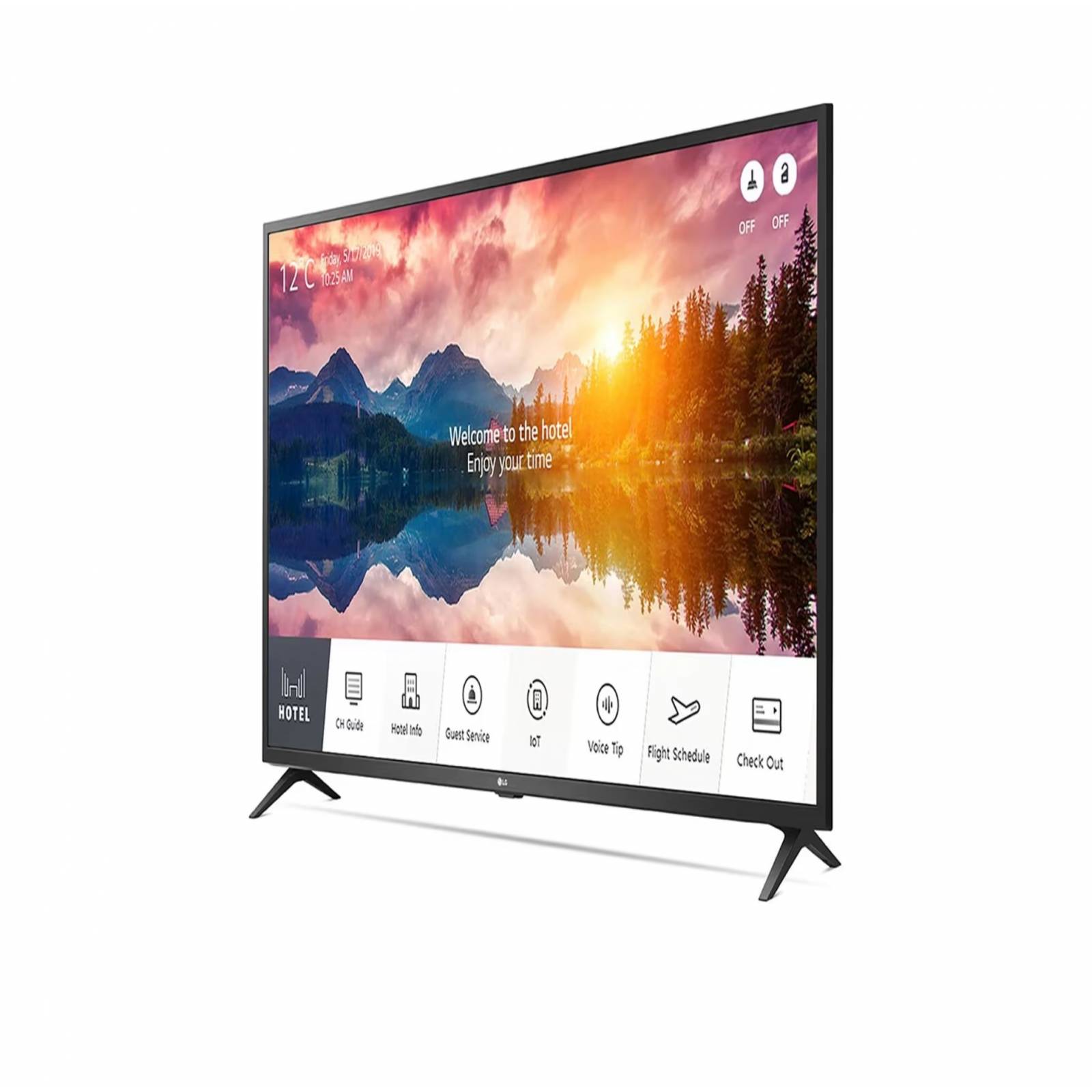 Pantalla de 50" Hotelera 4K UHD Smart TV marca LG