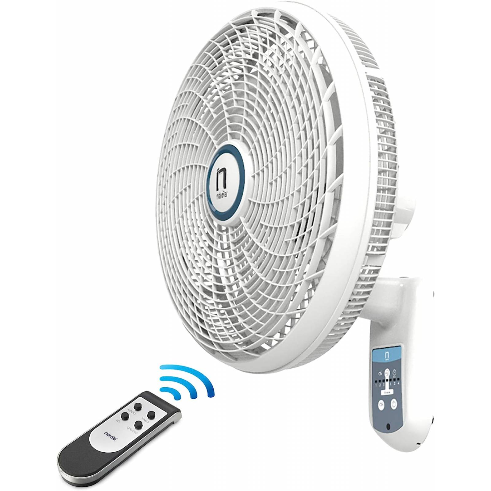 Ventilador de Pared 18" C/Remoto marca Navia