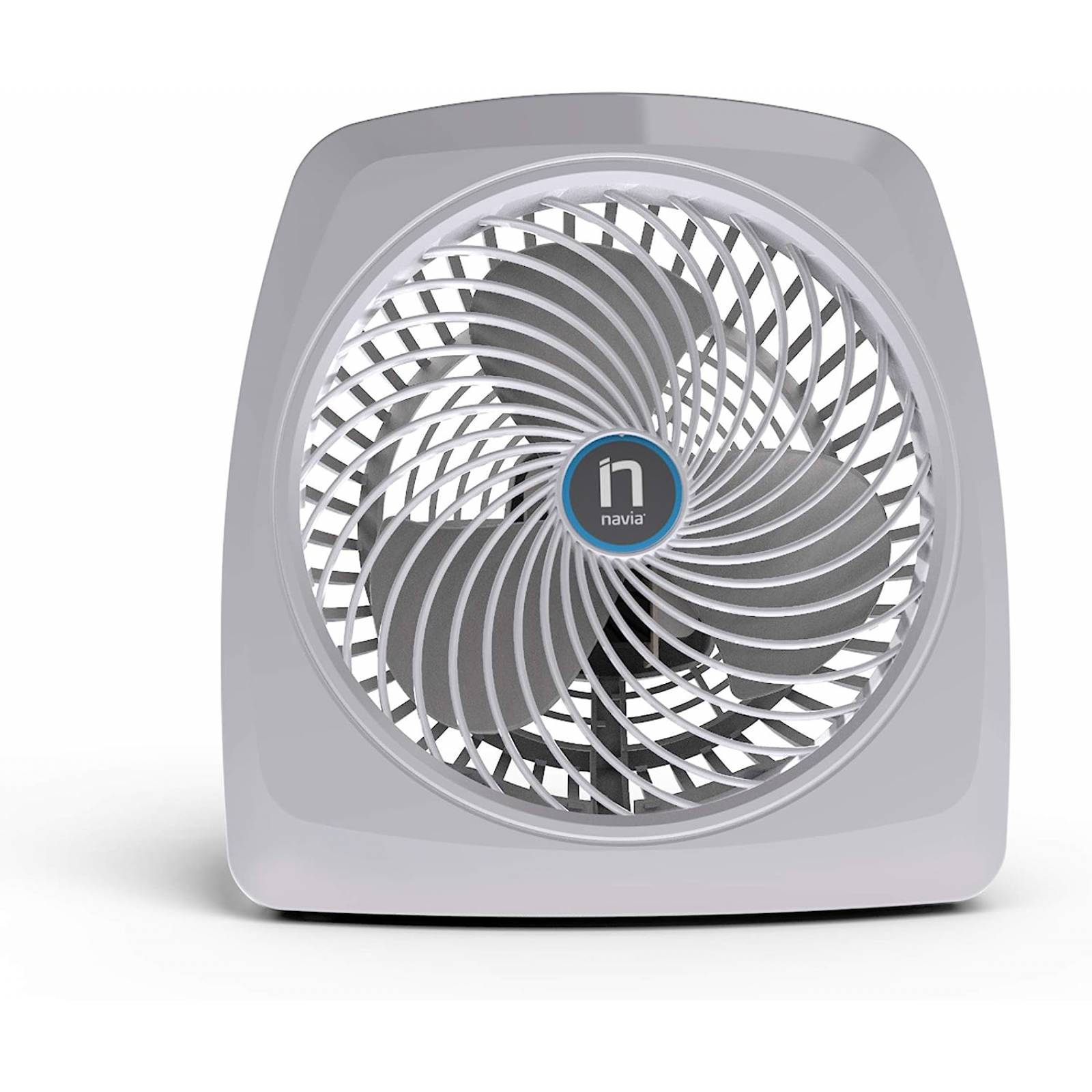 Ventilador de Mesa 9" color gris marca Navia