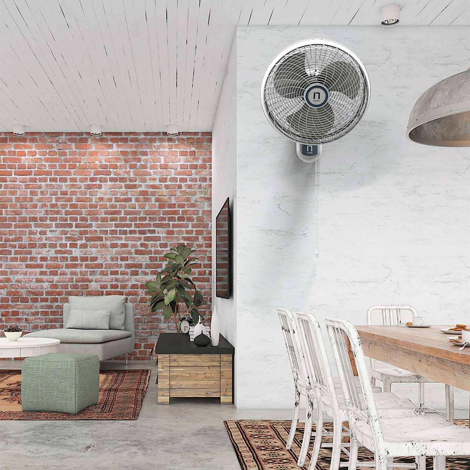 Ventilador Navia de Pared mod. m018p