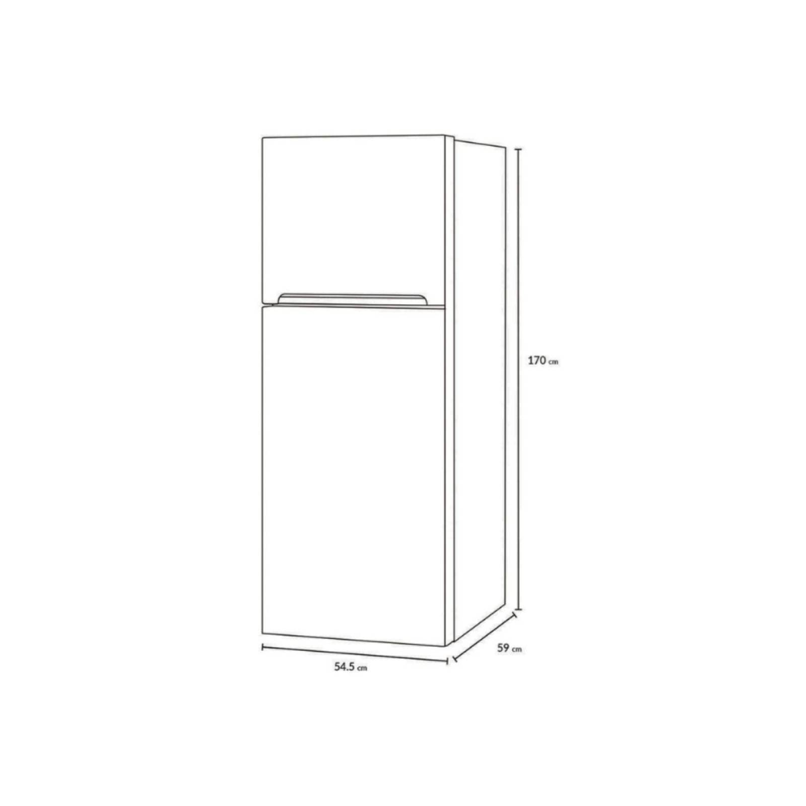 Refrigerador 9 pies color Dark Silver marca Winia