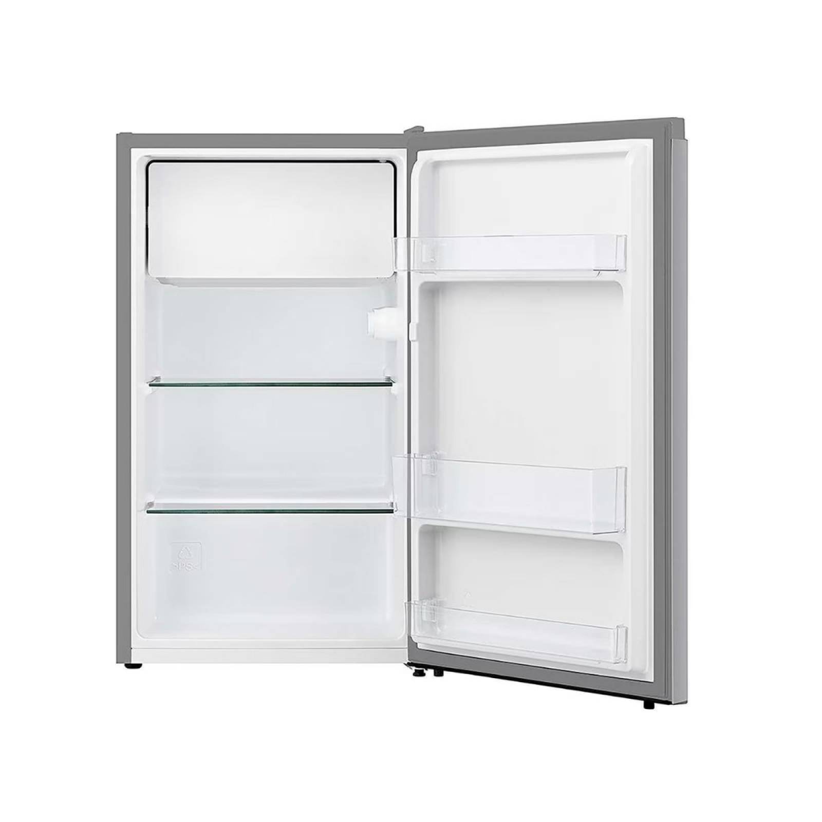 Frigobar Hisense 3.3 pies Cúbicos gris rr33d6agx1