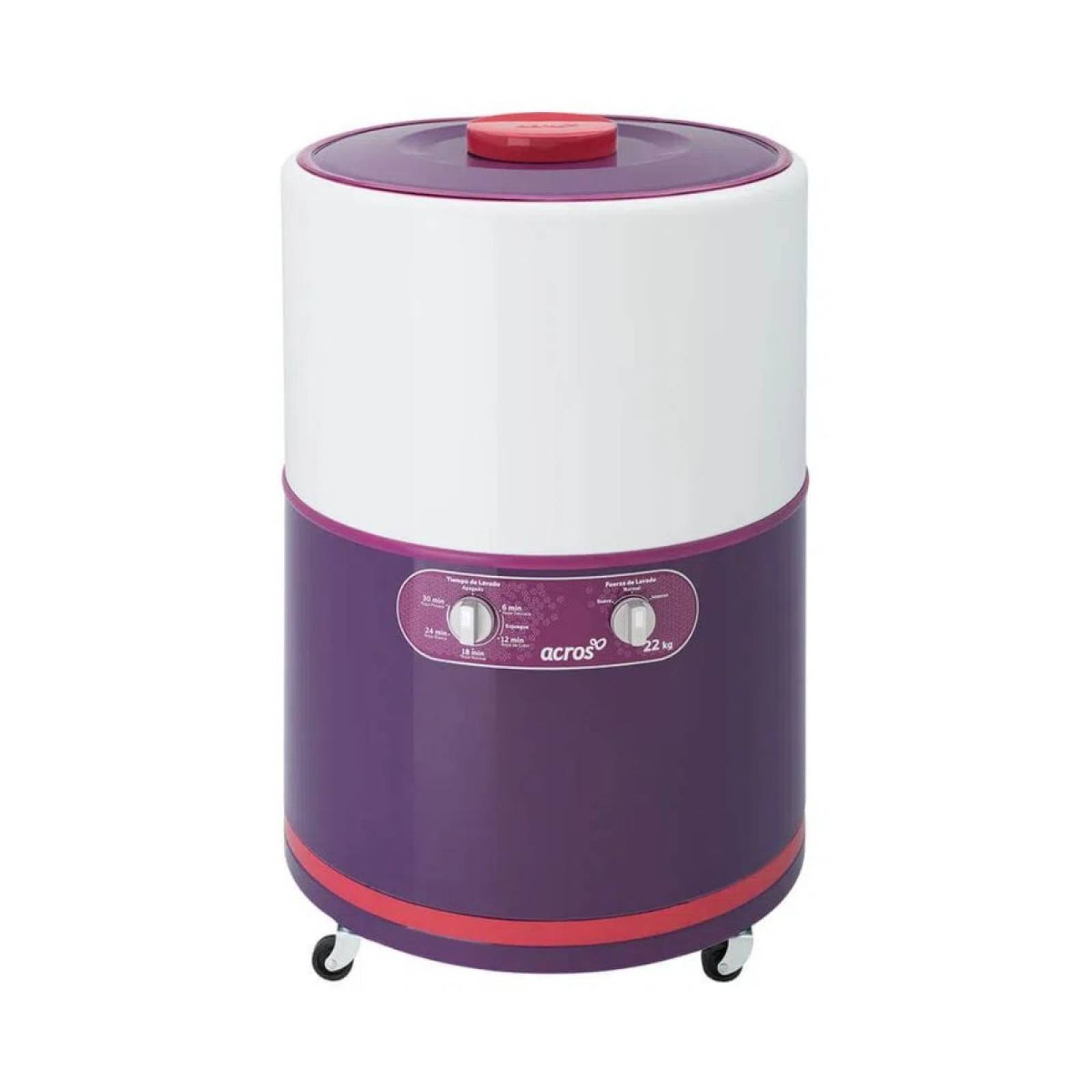 Lavadora Acros mod. alf-2253em 22kg Morada