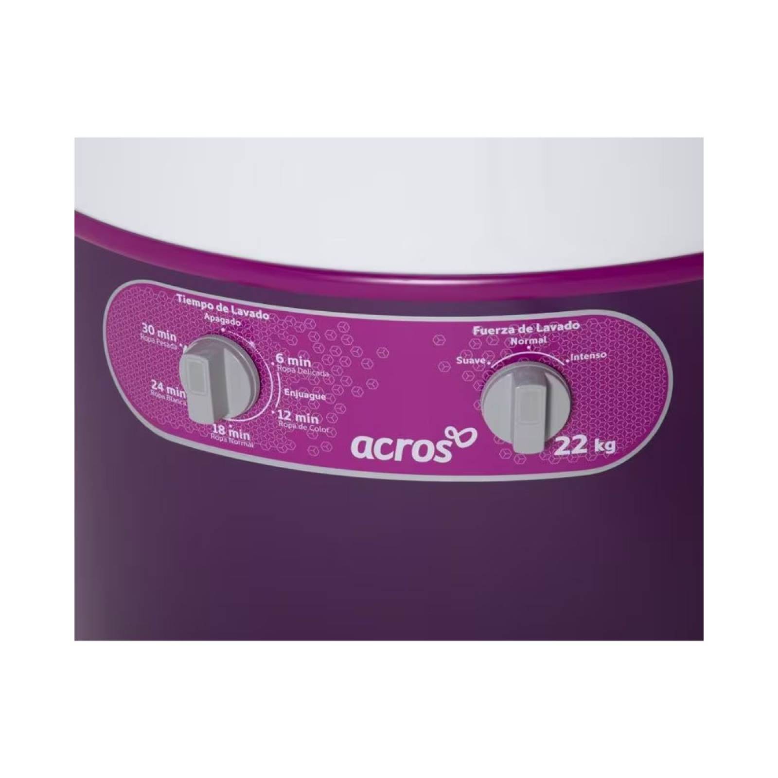 Lavadora Acros mod. alf-2253em 22kg Morada