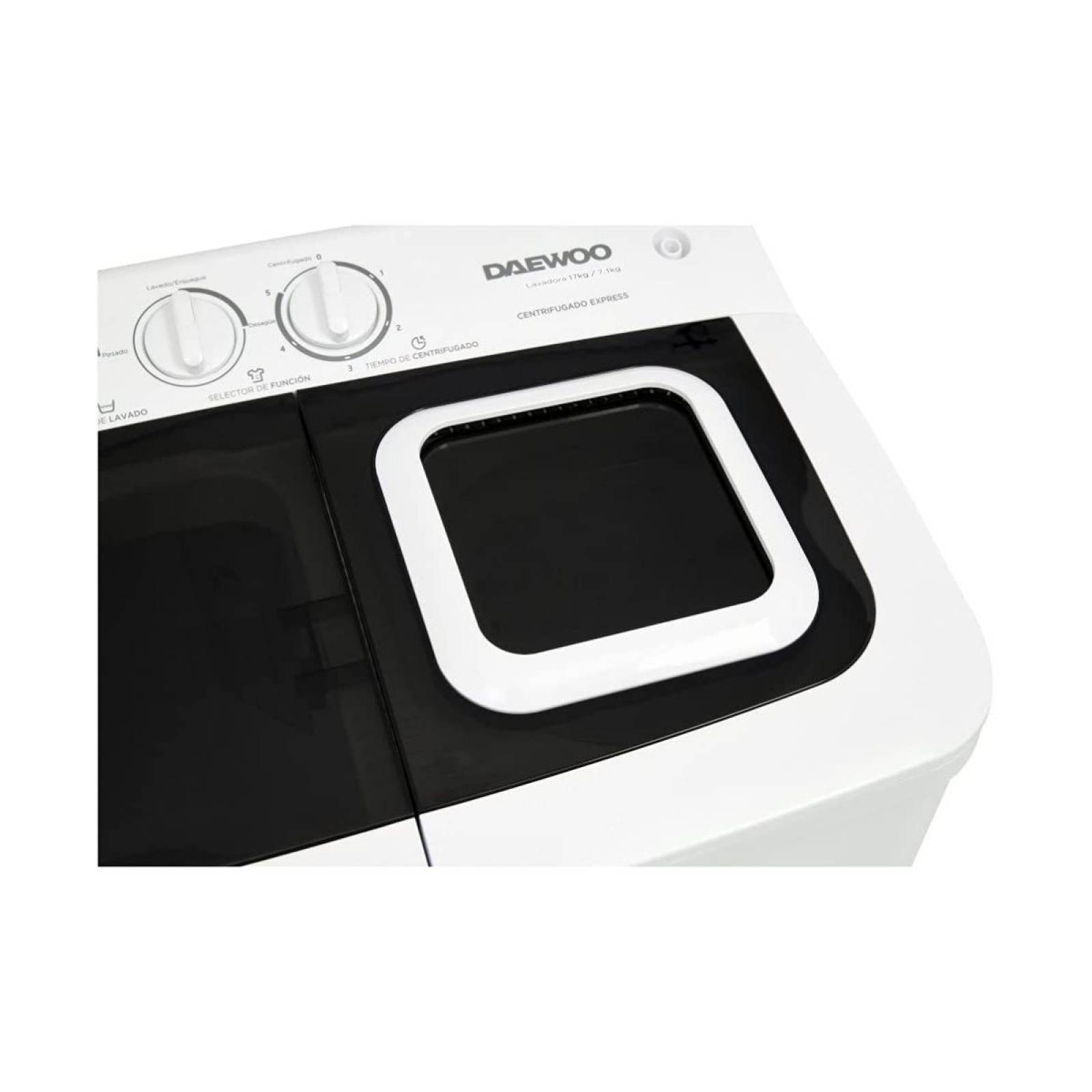 Lavadora Doble tina 13 kilos Daewoo dwtt13m2nufw