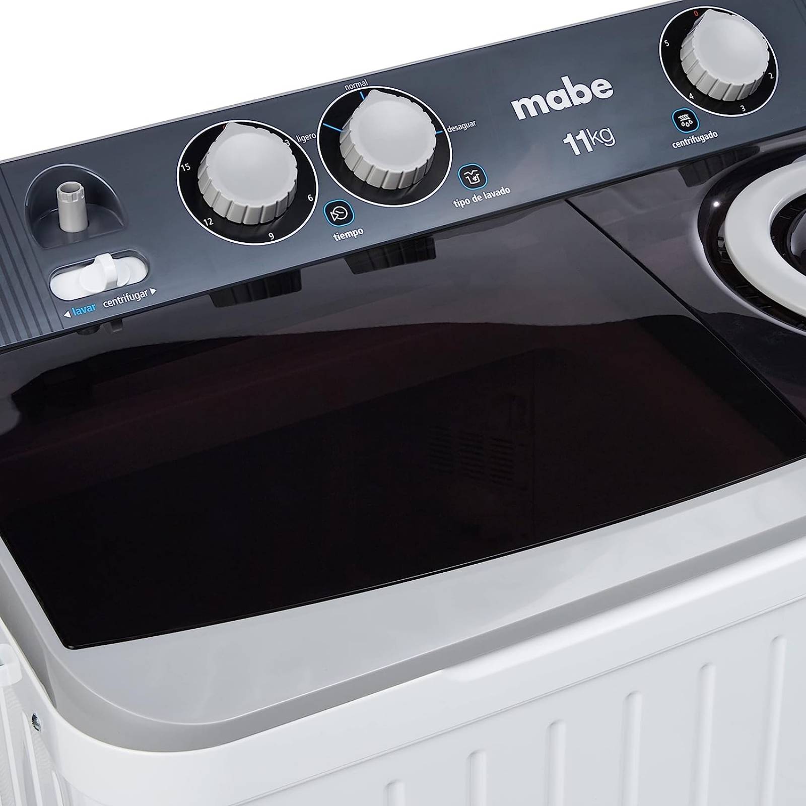 Lavadora Semiautomática 11 kilos Mabe lmdx1123pbab0