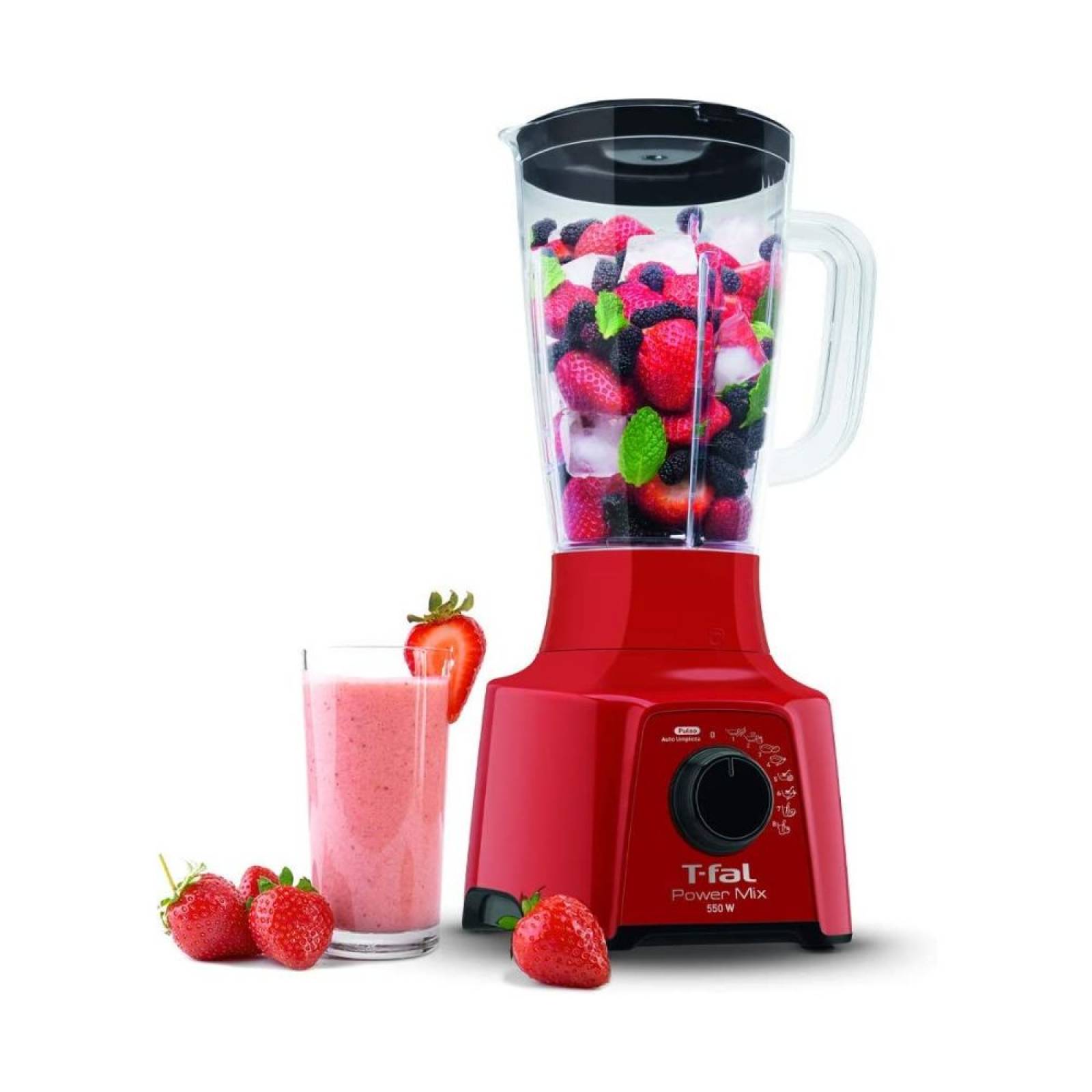 Licuadora Vaso de plástico 2 litros Power mixT-Fal ln2885mx