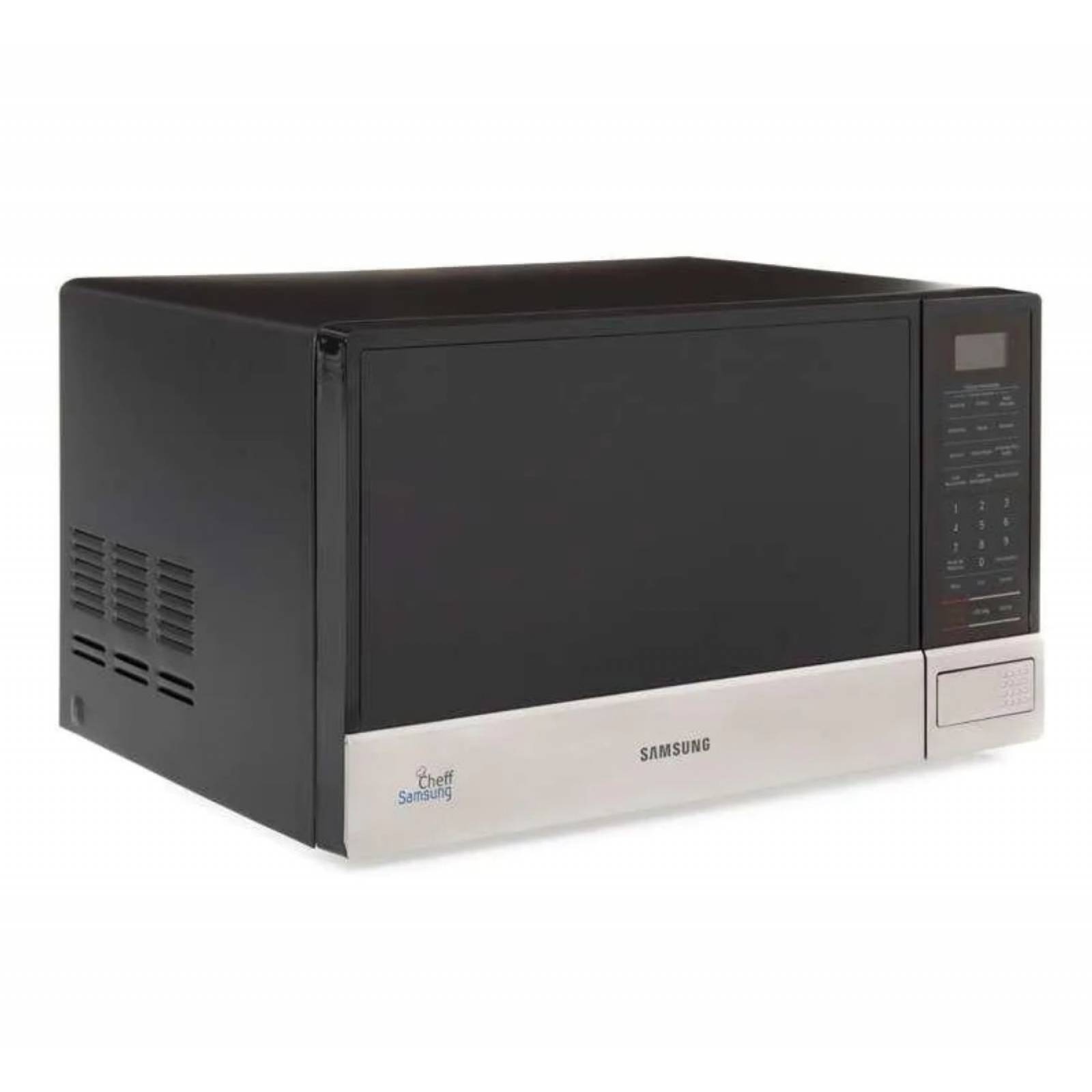 Horno de Microondas Samsung 1.1 pies Cúbicos con Rapid Defrost ame8114silver