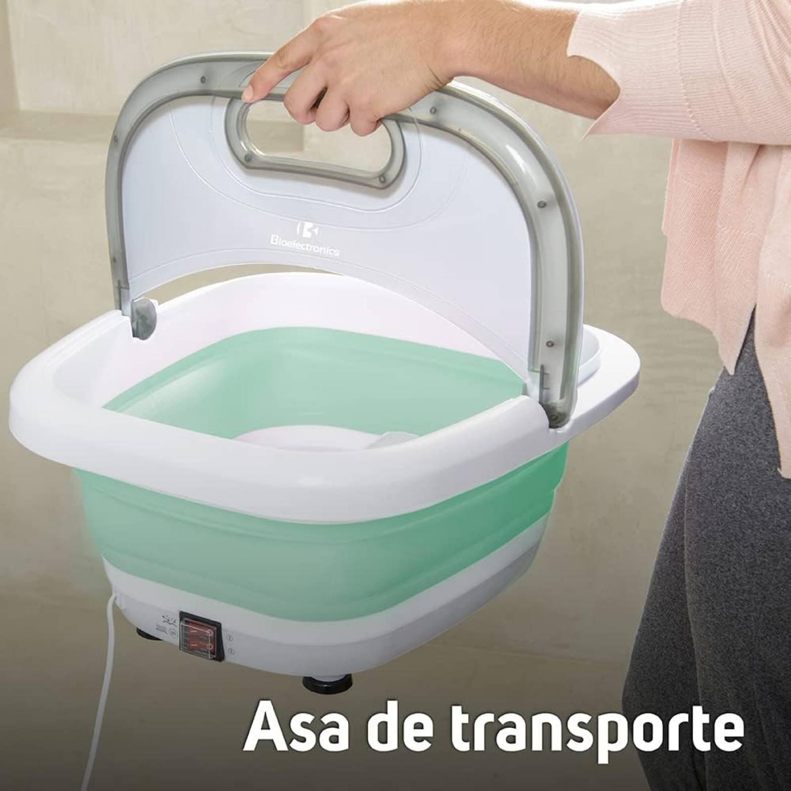Tina Plegable de Hidromasaje para Pies Taurus Thermo-Bubble