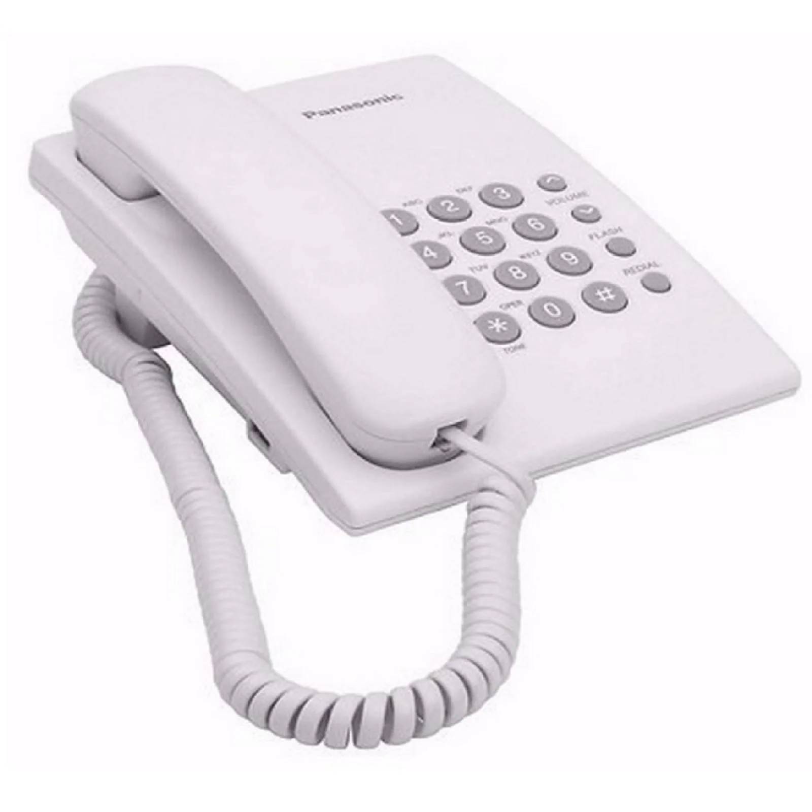 Teléfono fijo con cable Panasonic KX-TS500