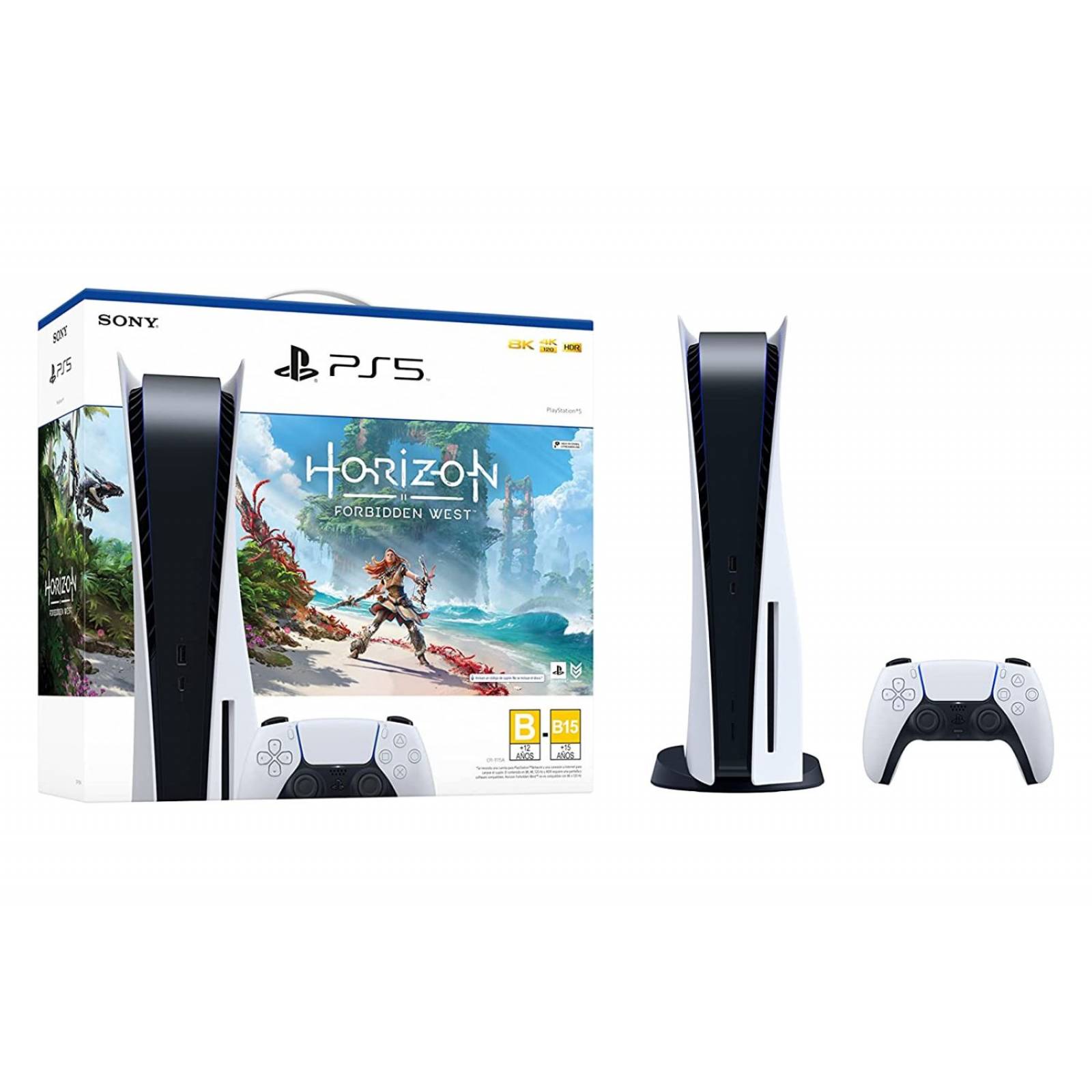 Playstation 5 Edición Estándar + Horizon Forbidden West