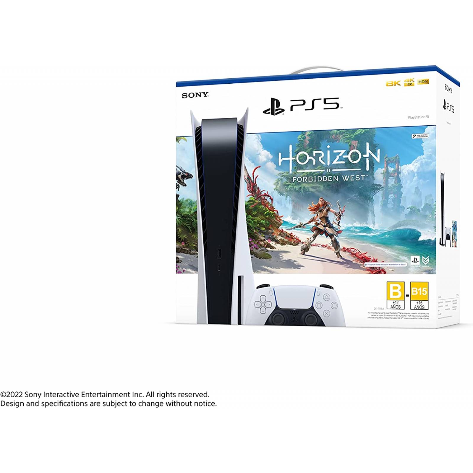 Playstation 5 Edición Estándar + Horizon Forbidden West