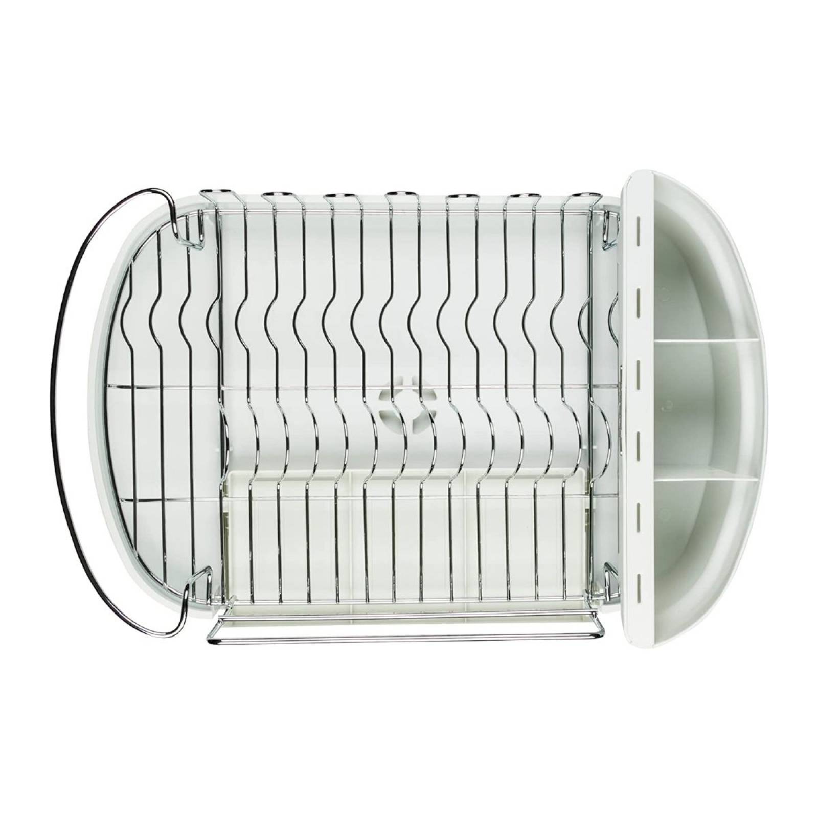 Escurridor Vasconia Regal Blanco con Porta Cubiertos Desmontable 55820-Blanco