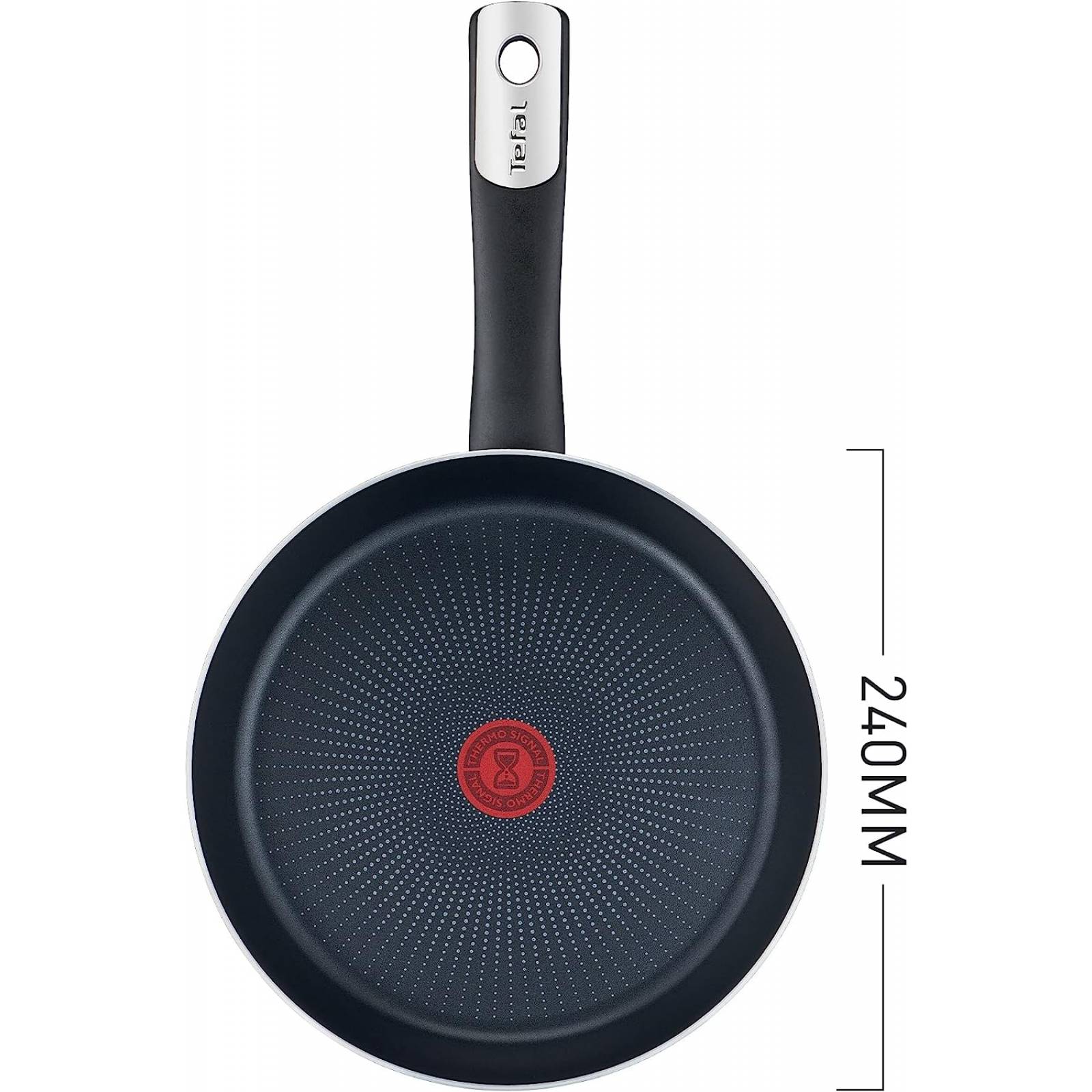Sarten de 24 cm Hard Titanium Plus Antiadherente T-Fal