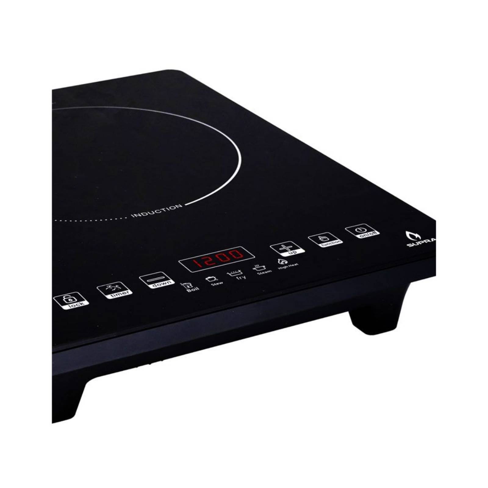 Parrilla de Inducción Magnética de Sobreponer de 1 Quemador 110V Marca Supra