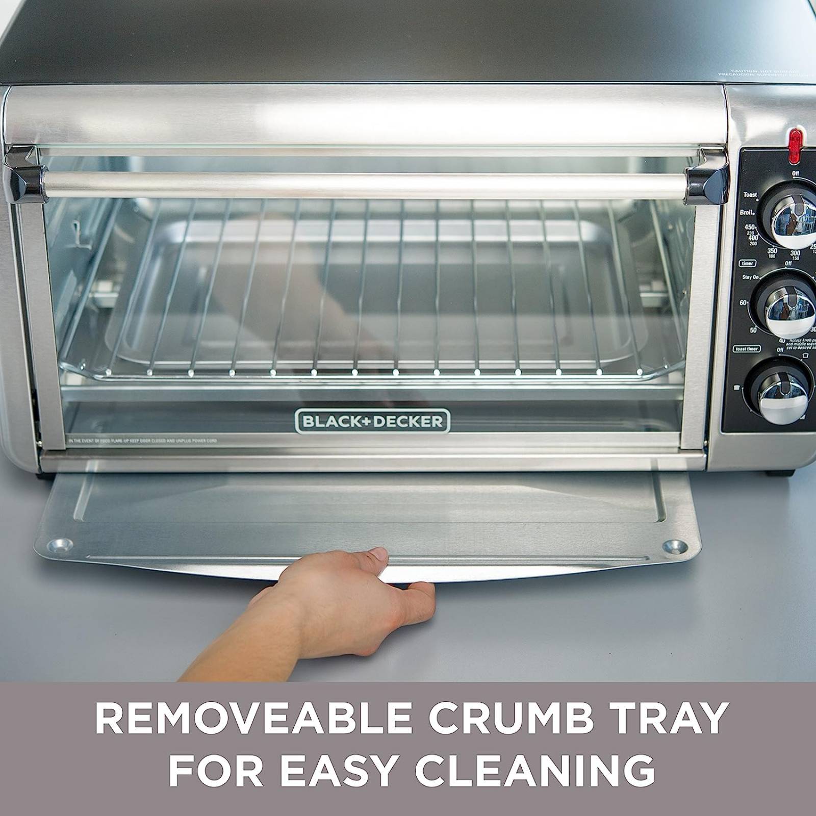 Horno Tostador 8 Rebanadas Black+Decker