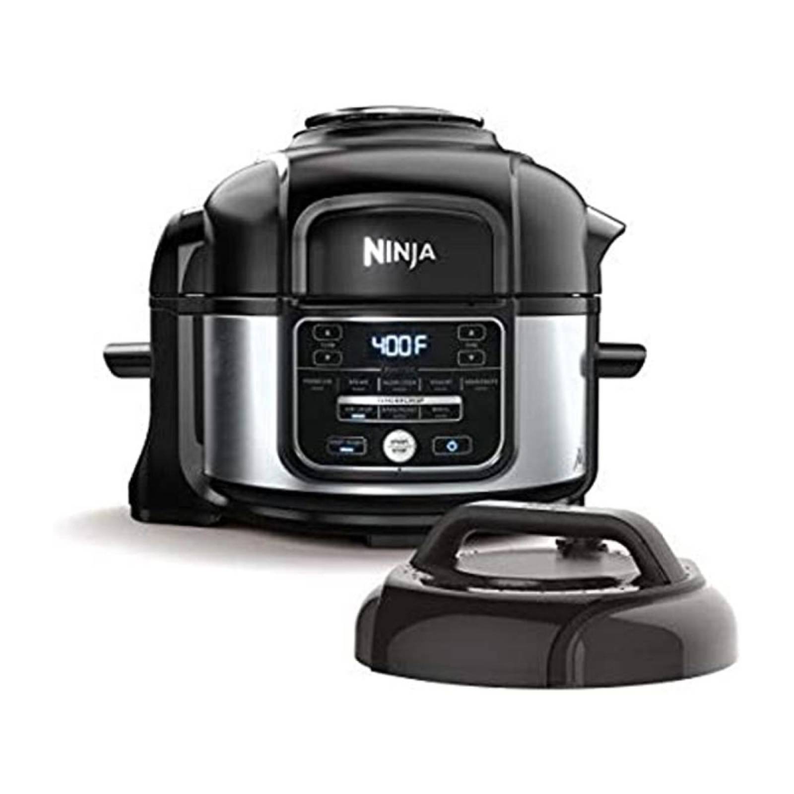 Ninja Foodi MAX Parrilla de interior y Freidora de aire con sensor digital  de cocción, 5,7 l, Freír con aire, Parrilla, Asar, Hornear y más, piezas