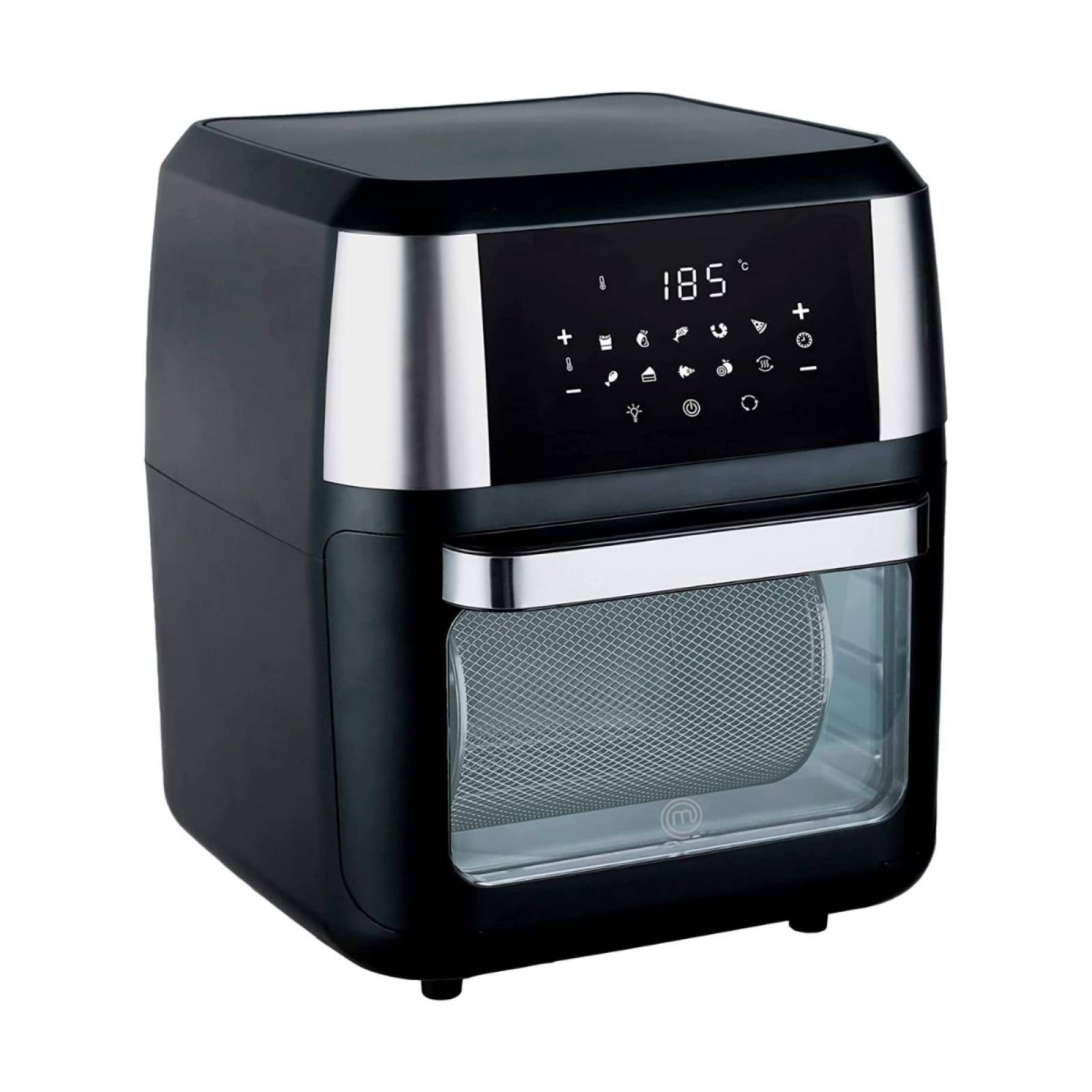 Horno Eléctrico de Aire Masterchef 12L Multifuncional Negro 110V MK-AFO-12SS