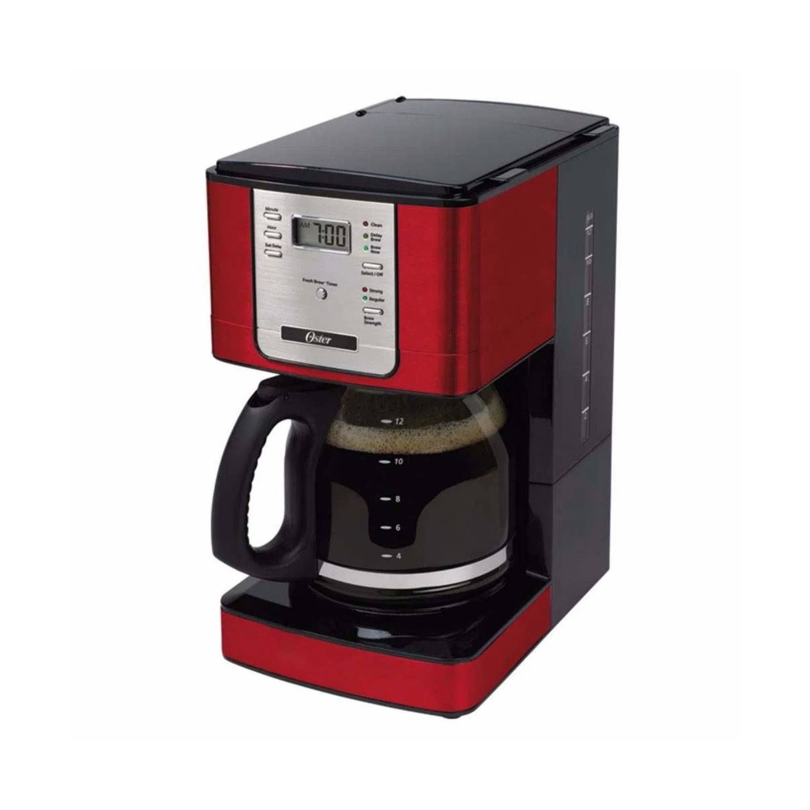 Cafetera Programable 12 Tazas Oster bvstdc4401rd