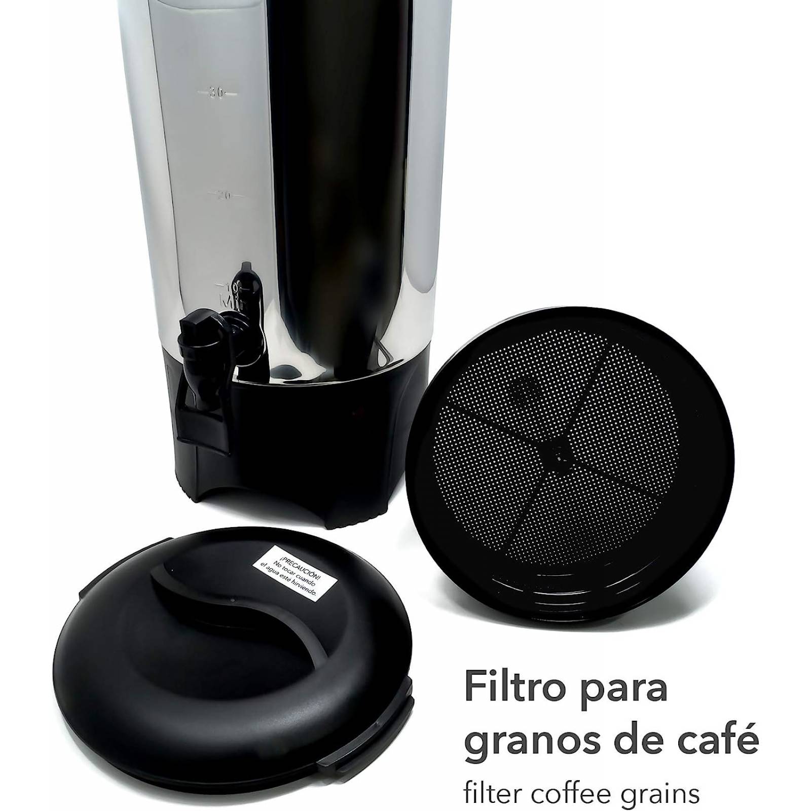 Cafetera Industrial 6 Litros Acero Inoxidable RCA RC-6L