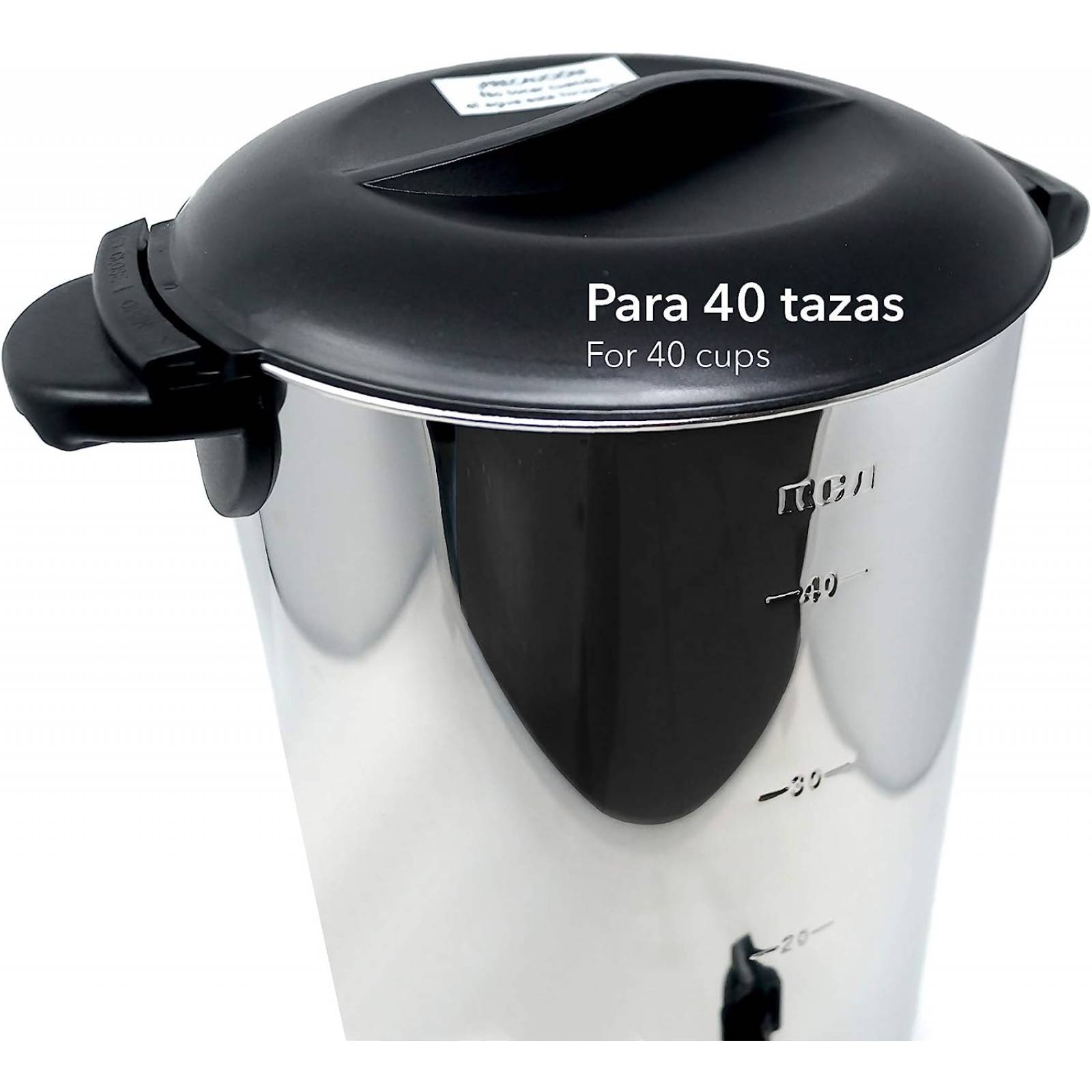 Cafetera Industrial 6 Litros Acero Inoxidable RCA RC-6L
