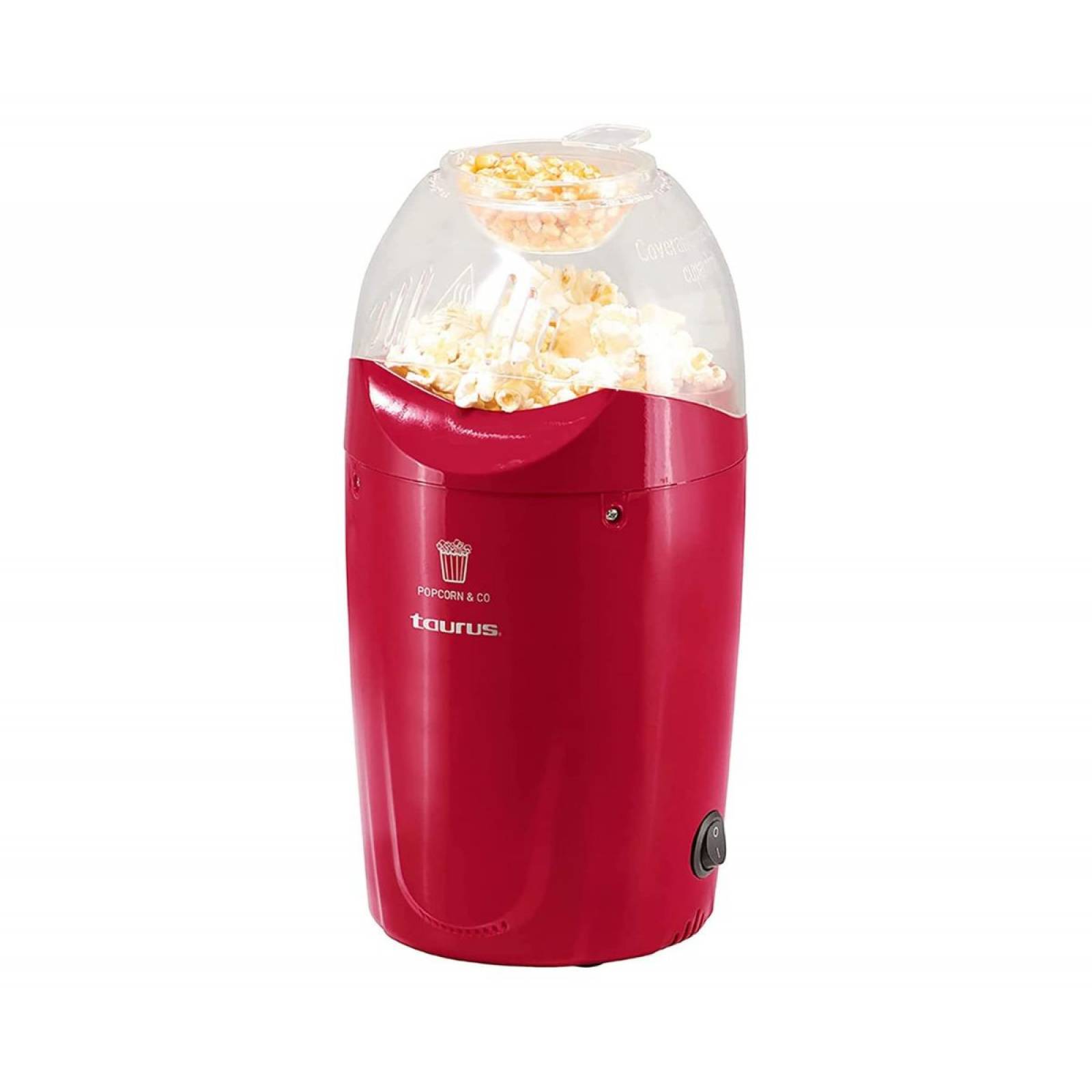 Maquina de Palomitas Palomera PoP N Corn Rojo Taurus