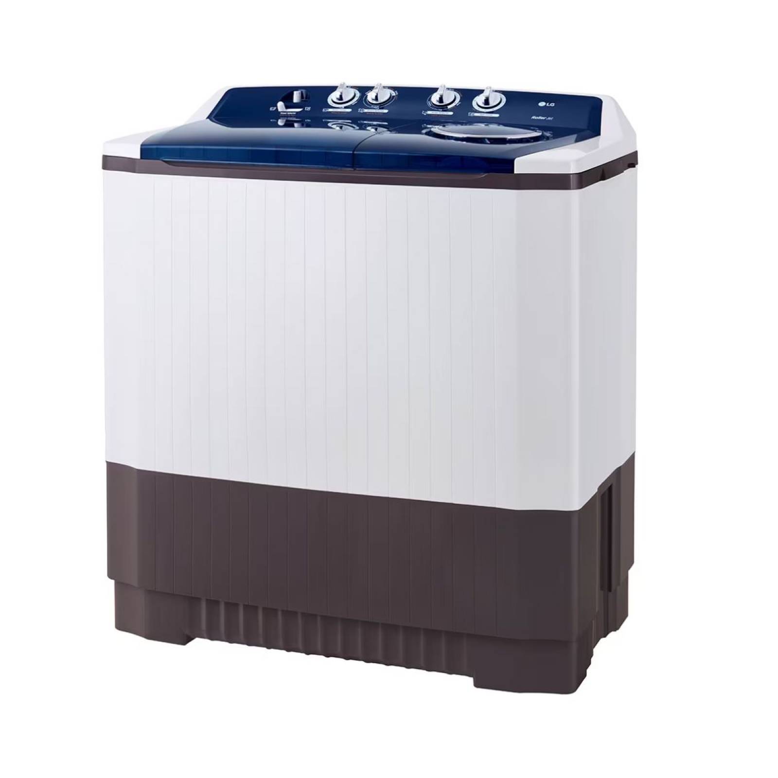 Lavadora de 15 KG Doble Tina Color Blanco marca LG