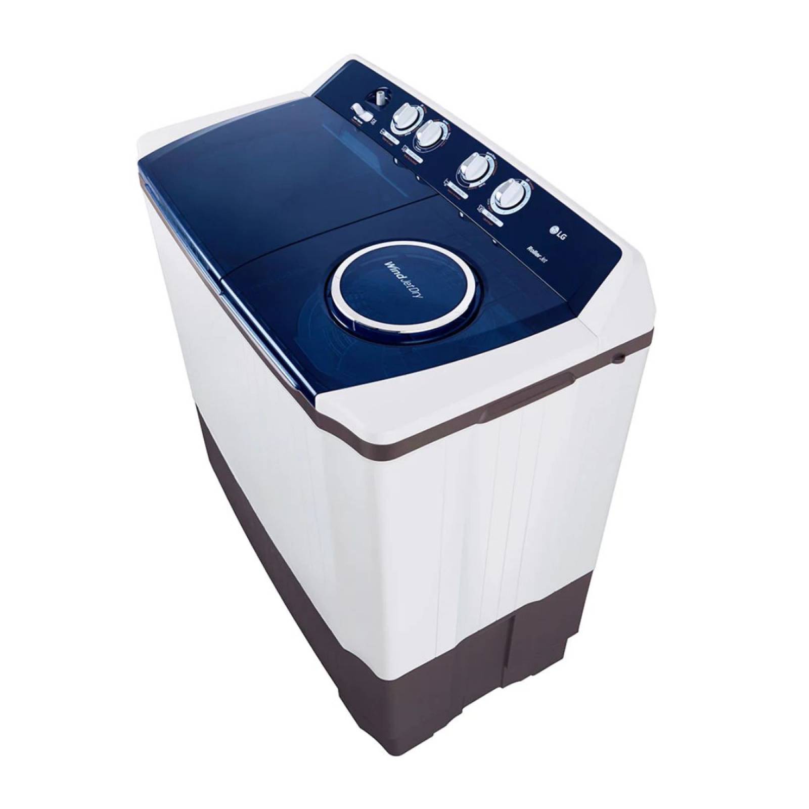 Lavadora de 15 KG Doble Tina Color Blanco marca LG