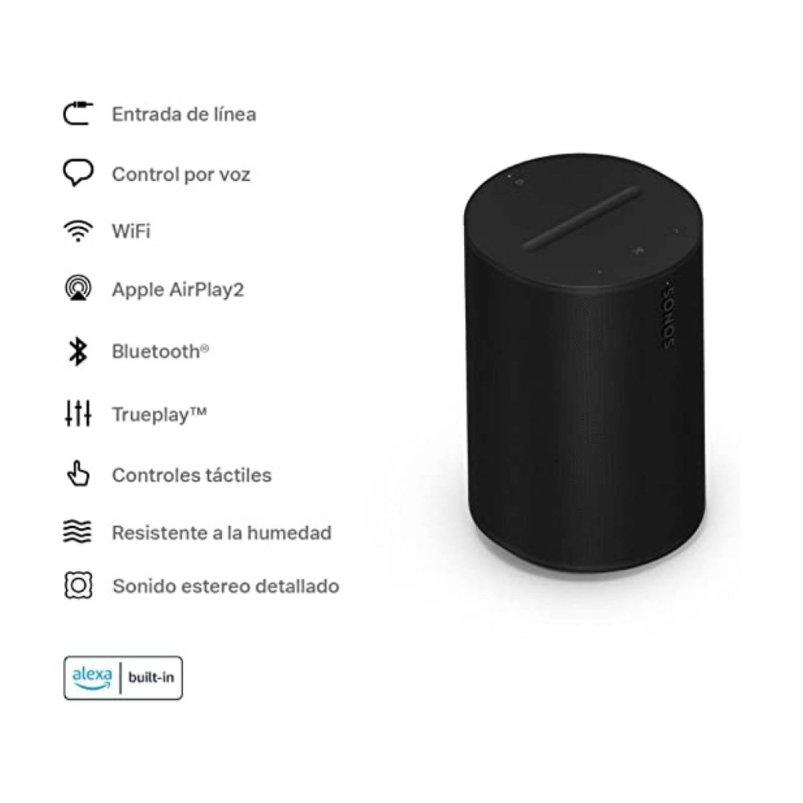 Bocina Inalámbrica Sonos Era 100 Negra