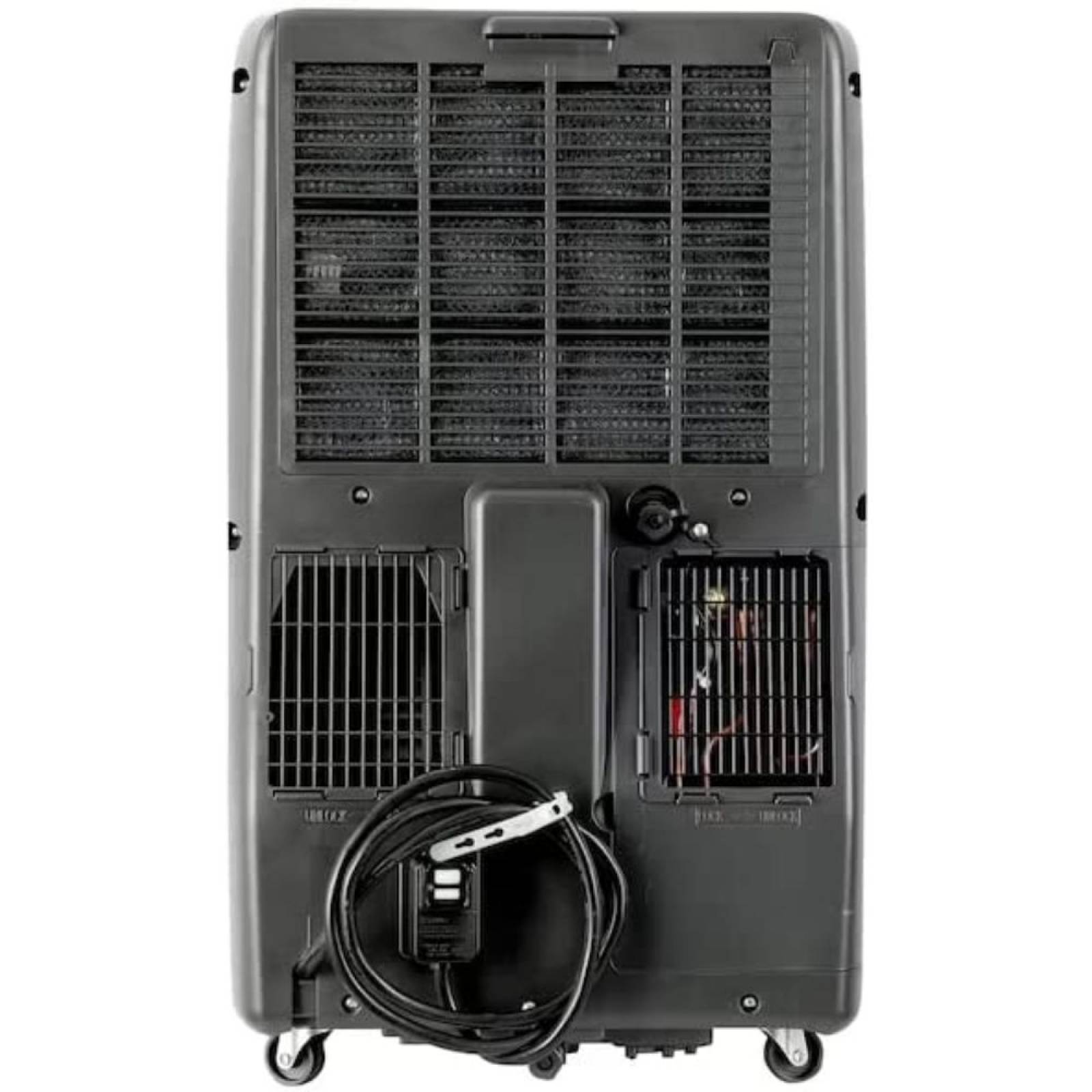 Hisense 10000-BTU DOE (15000-BTU Ashrae) 115-Volt Grey Vented portable Air Conditioner Wi-fi Compatibility