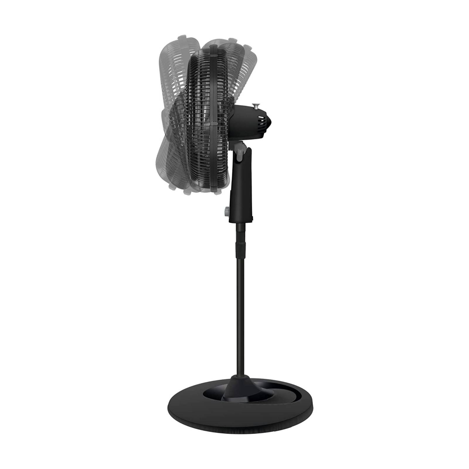 Ventilador de Pedestal T-FAL Turbo Power 18 Pulgadas Negro VE2910X0