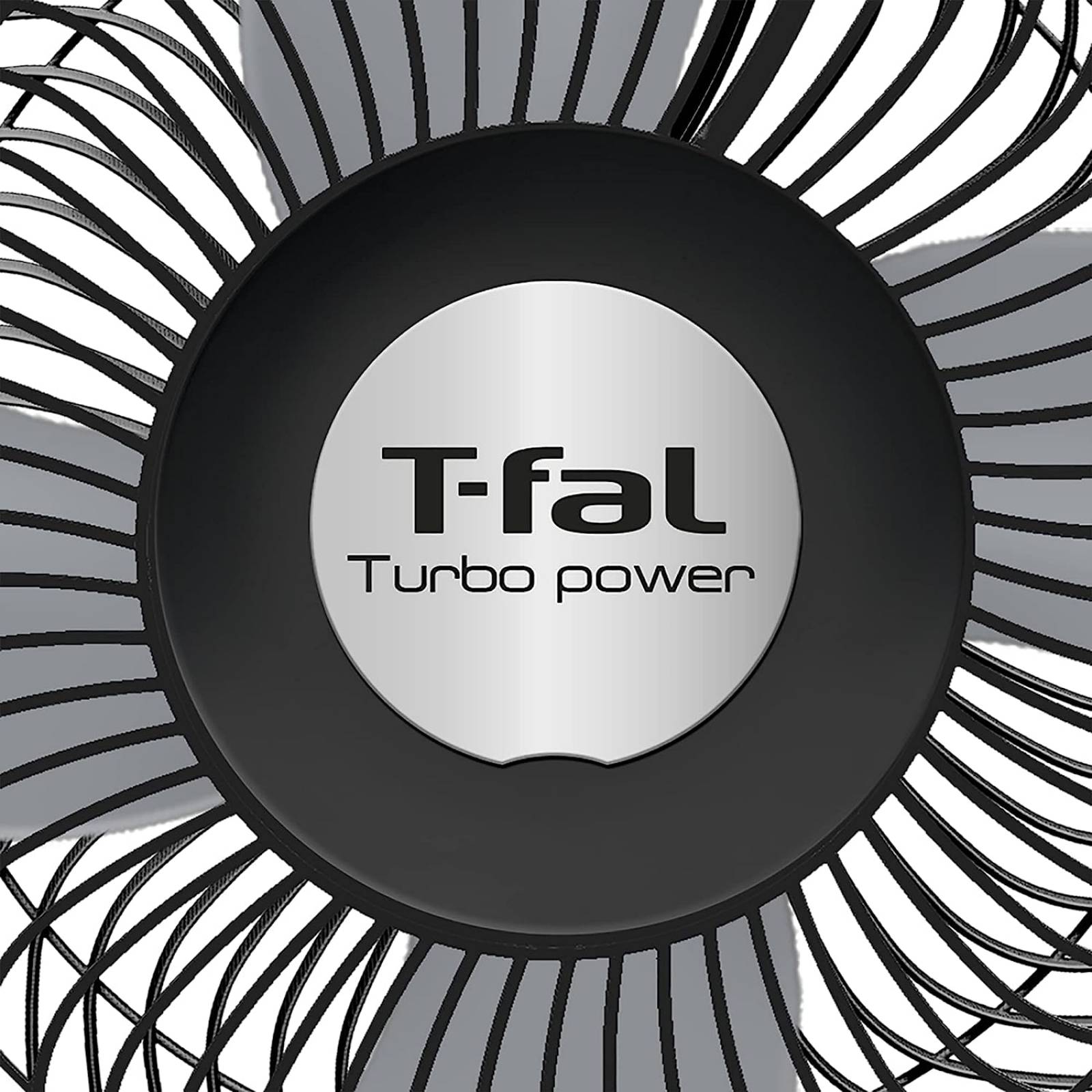 Ventilador de Pedestal T-FAL Turbo Power 18 Pulgadas Negro VE2910X0