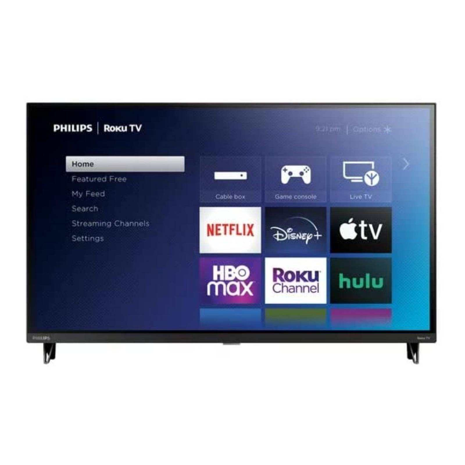 TV Philips 32 Led 720P 60HZ Smart TV Roku Integrado (Reacondicionado)