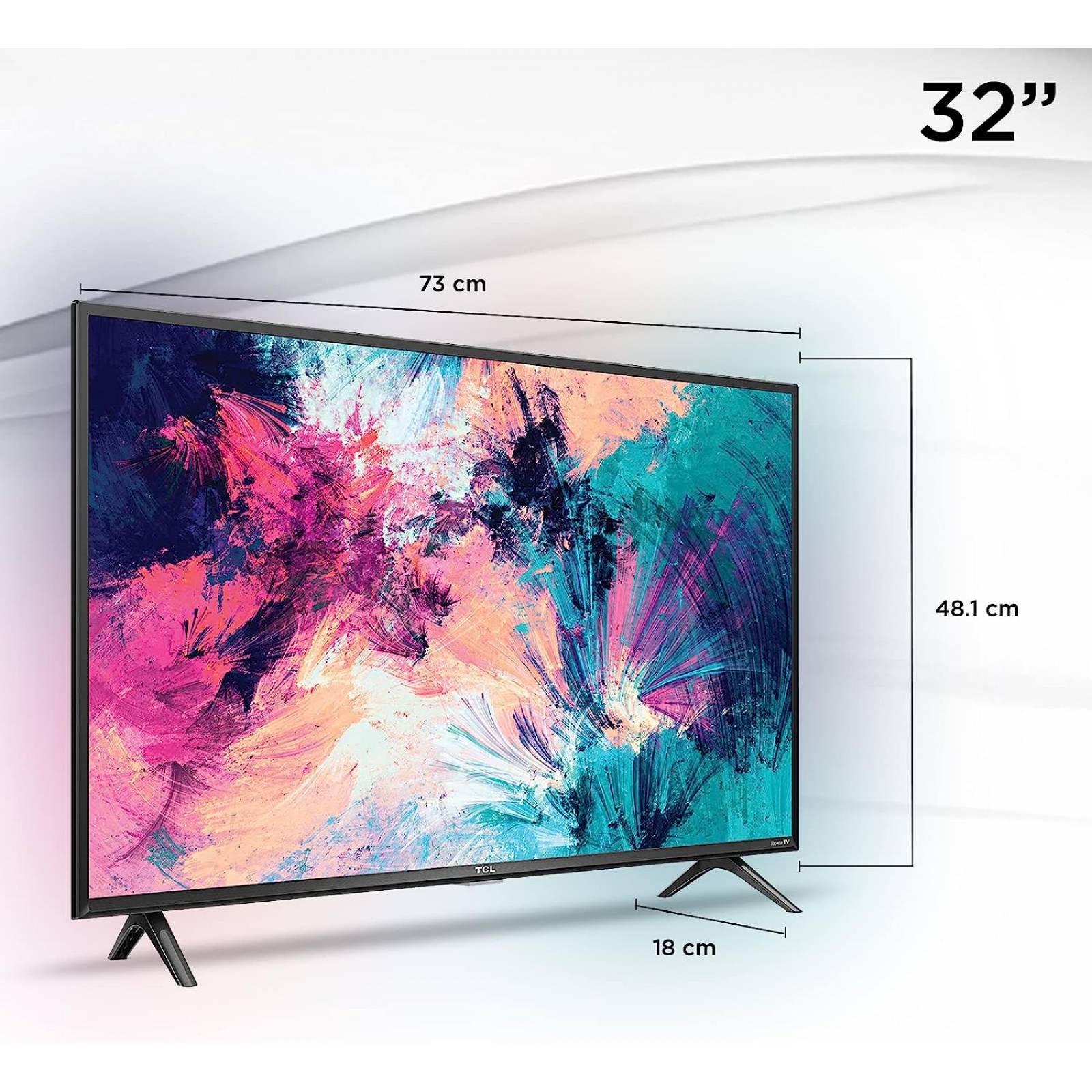Pantalla 32 Pulgadas TCL Rouku TV HD 32S351