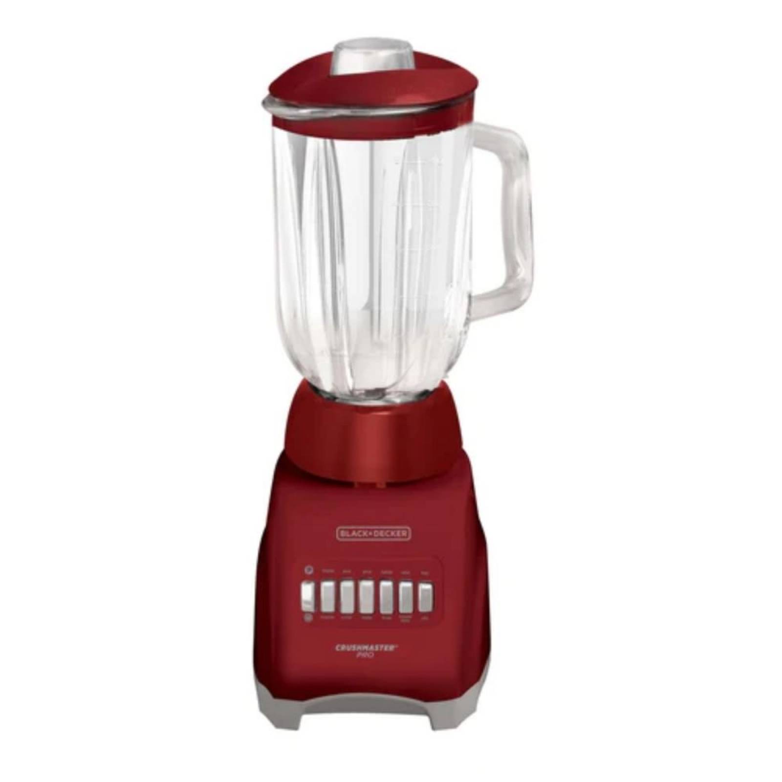 Licuadora Black+Decker Vaso de Vidrio 1.25 Litros BLBD210G-ROJO en 2023