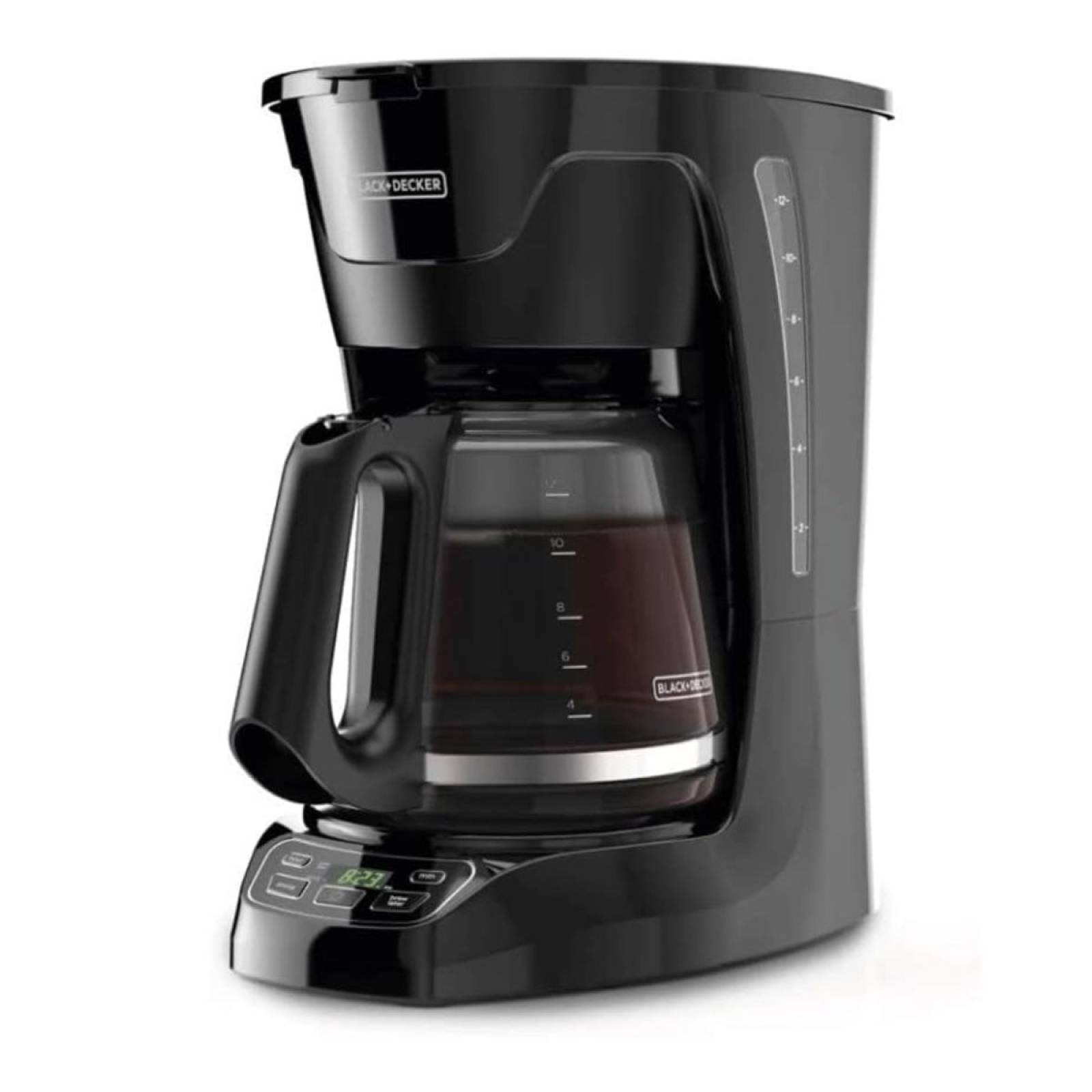  BLACK+DECKER Cafetera programable de 12 tazas, inoxidable,  plata : Hogar y Cocina